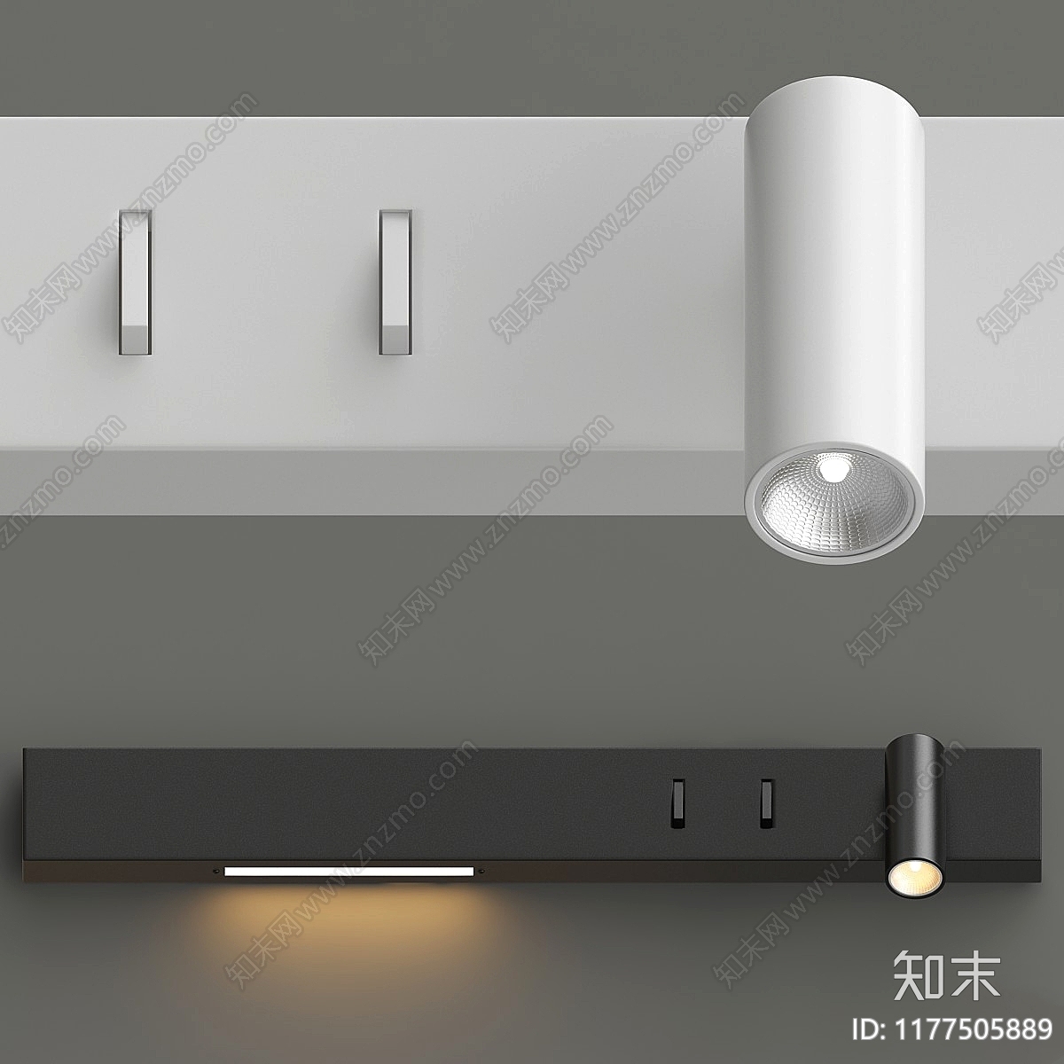 壁灯3D模型下载【ID:1177505889】