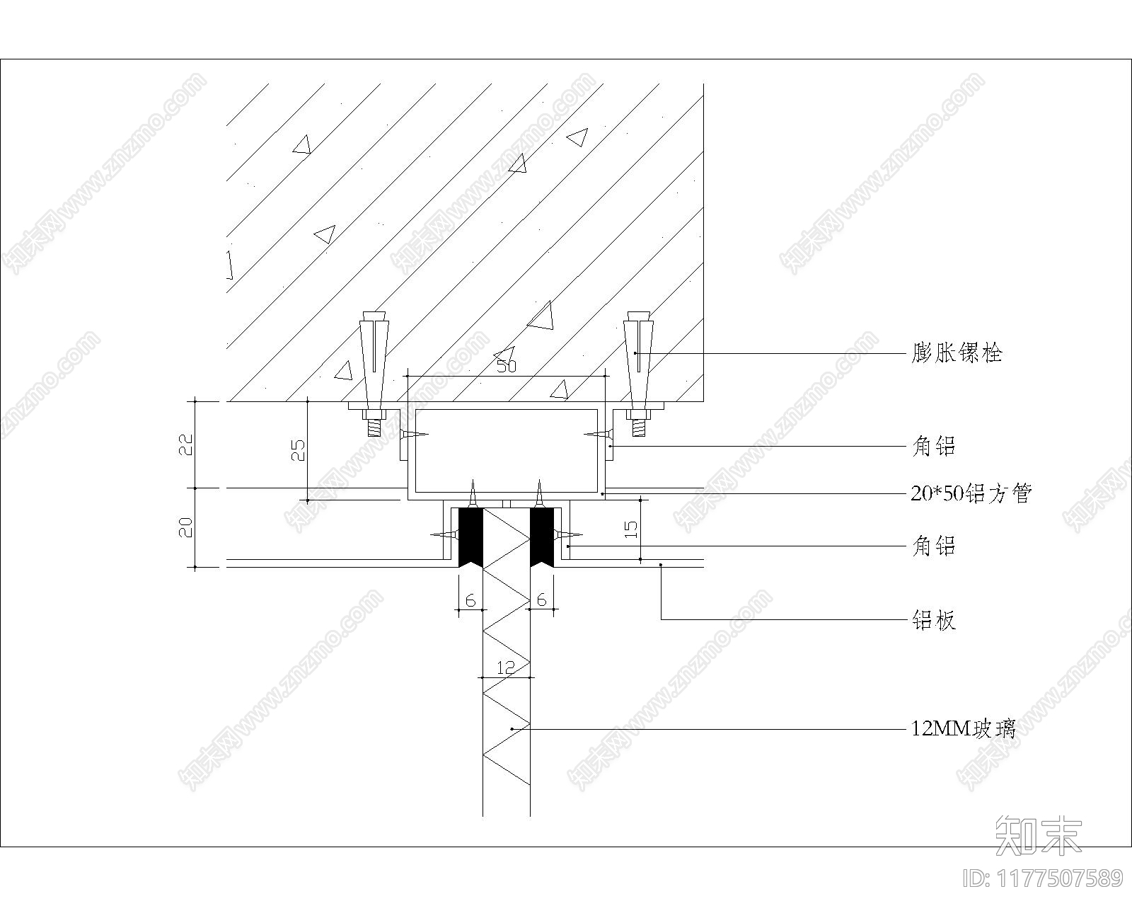 现代其他节点详图cad施工图下载【ID:1177507589】