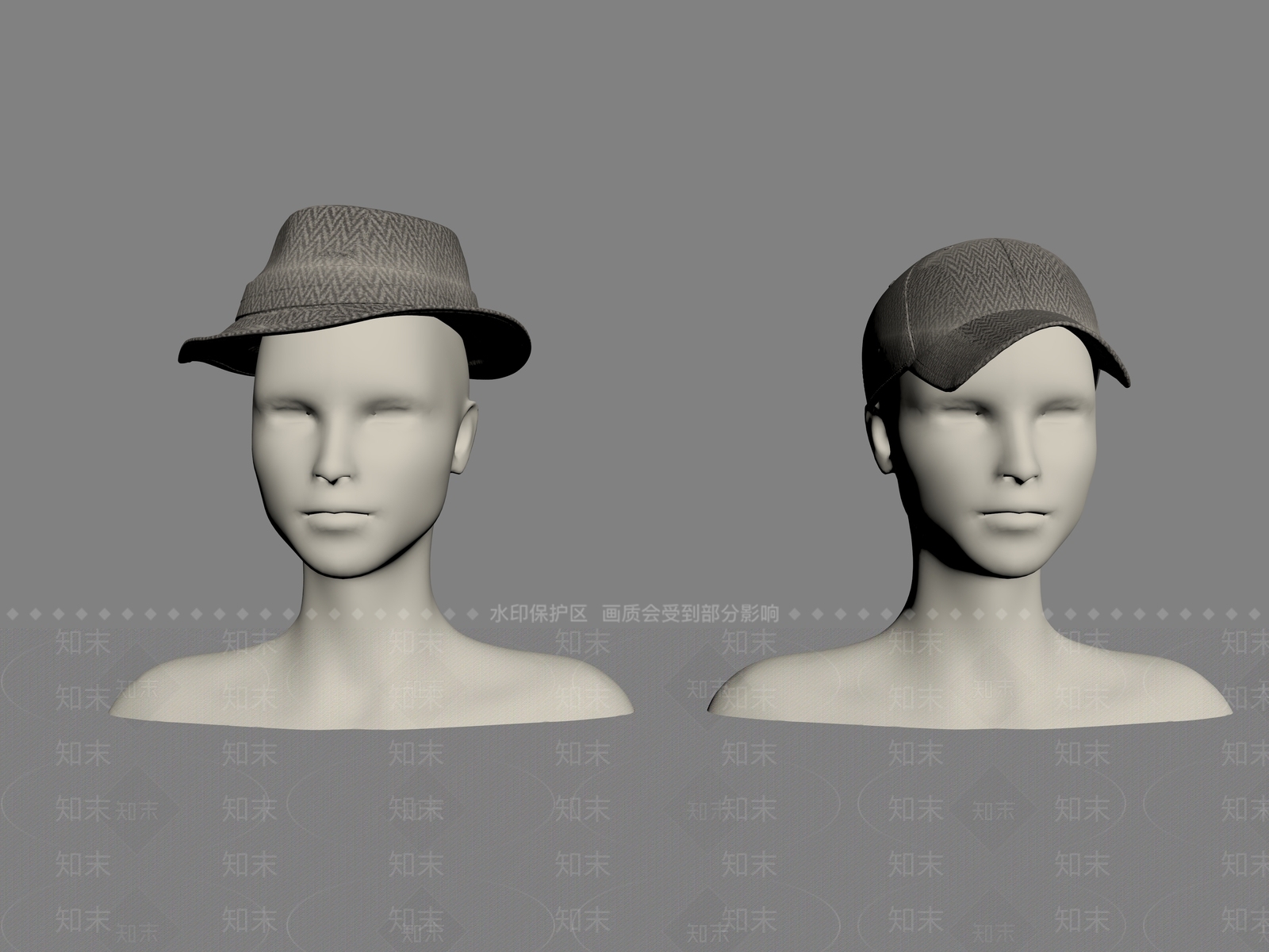 帽子SU模型下载【ID:1177512494】