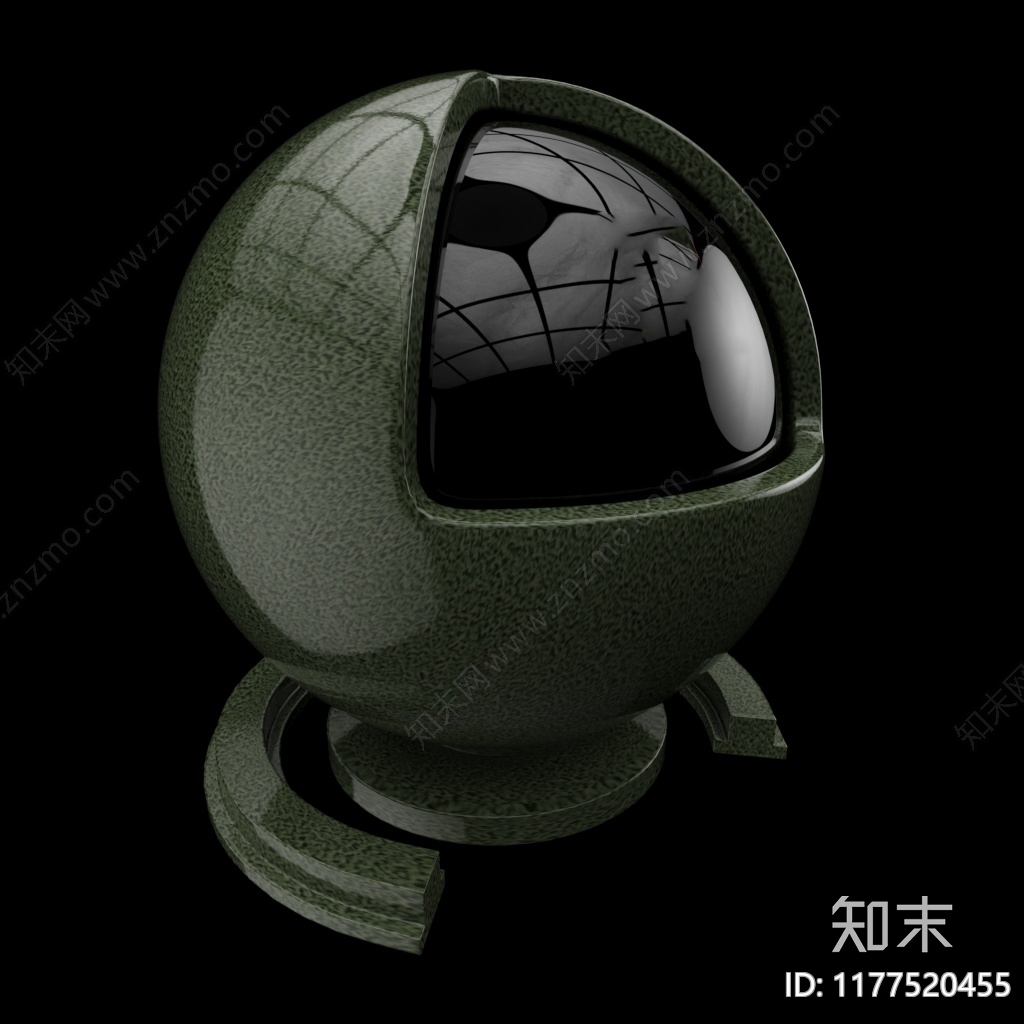 绿色高光陶瓷贴图下载【ID:1177520455】