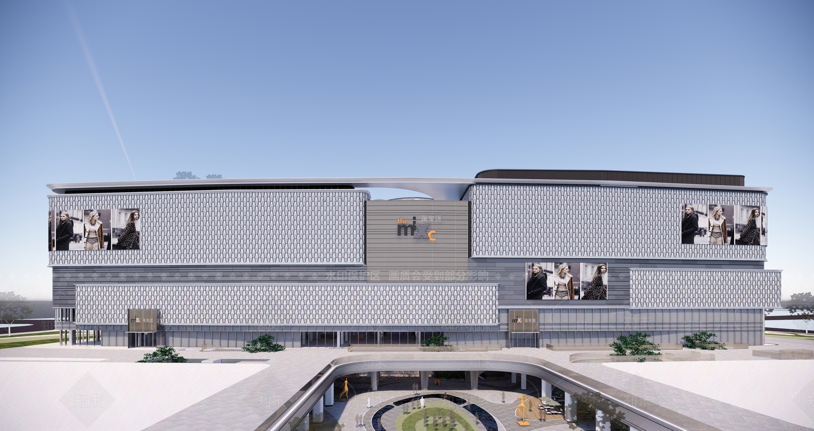 现代其他商业建筑SU模型下载【ID:1177526254】