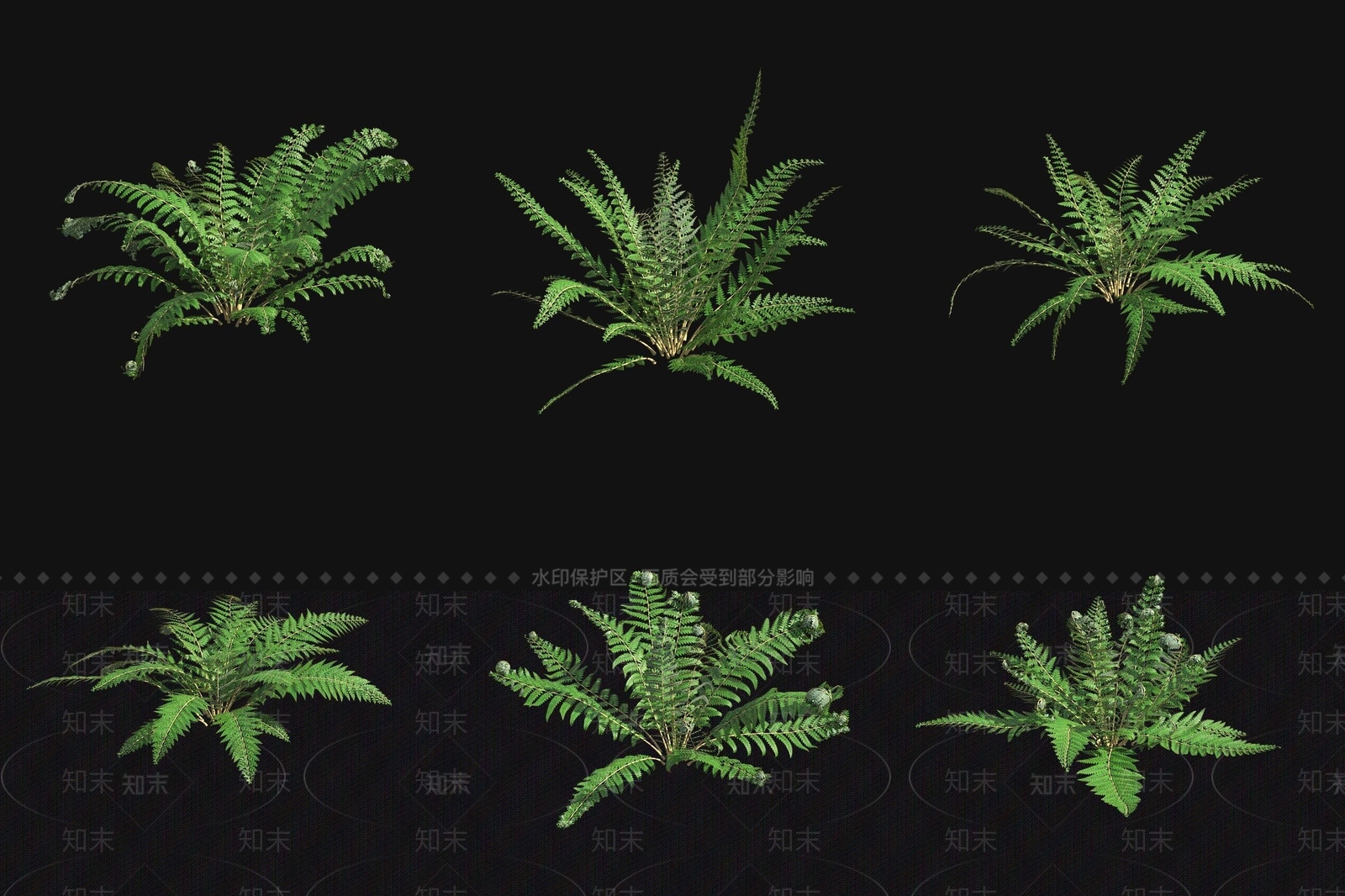 灌木3D模型下载【ID:1177527129】