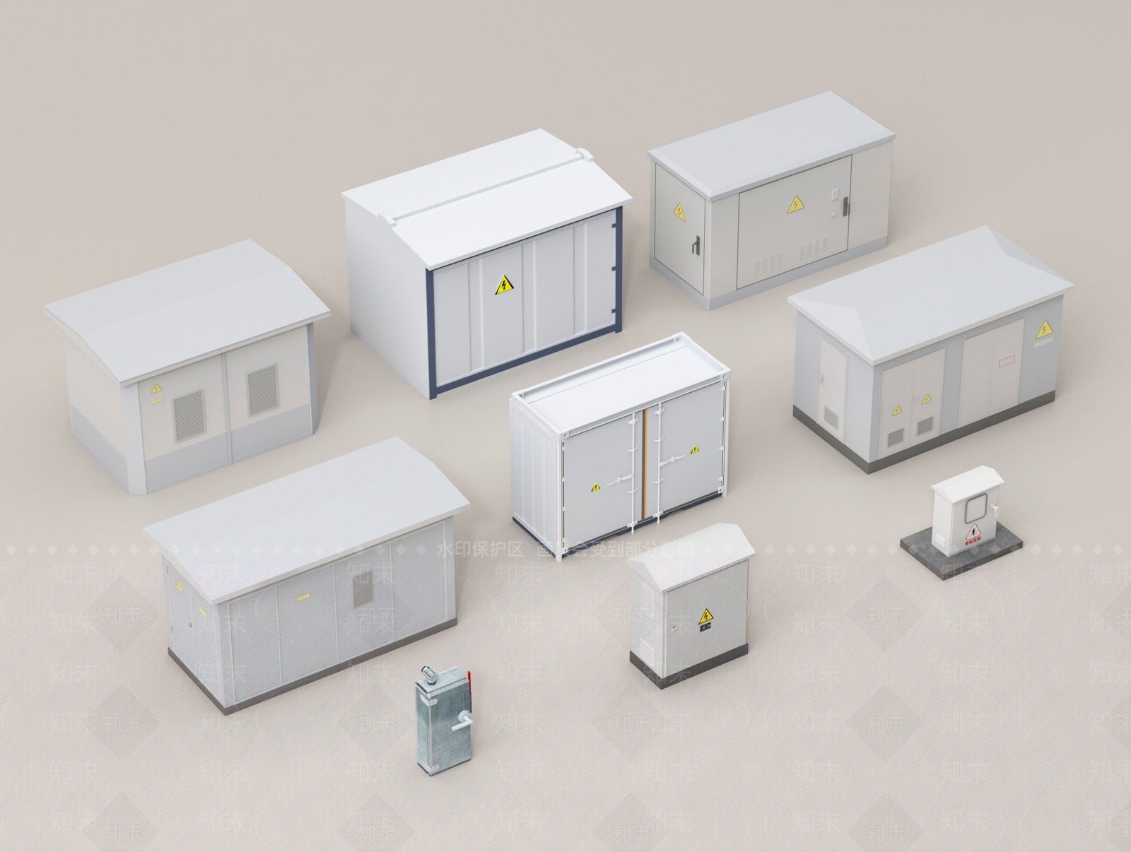 工业设备3D模型下载【ID:1177529090】
