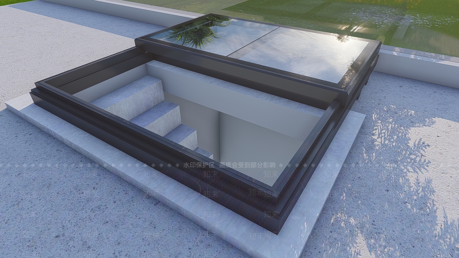 现代别墅SU模型下载【ID:1177534705】
