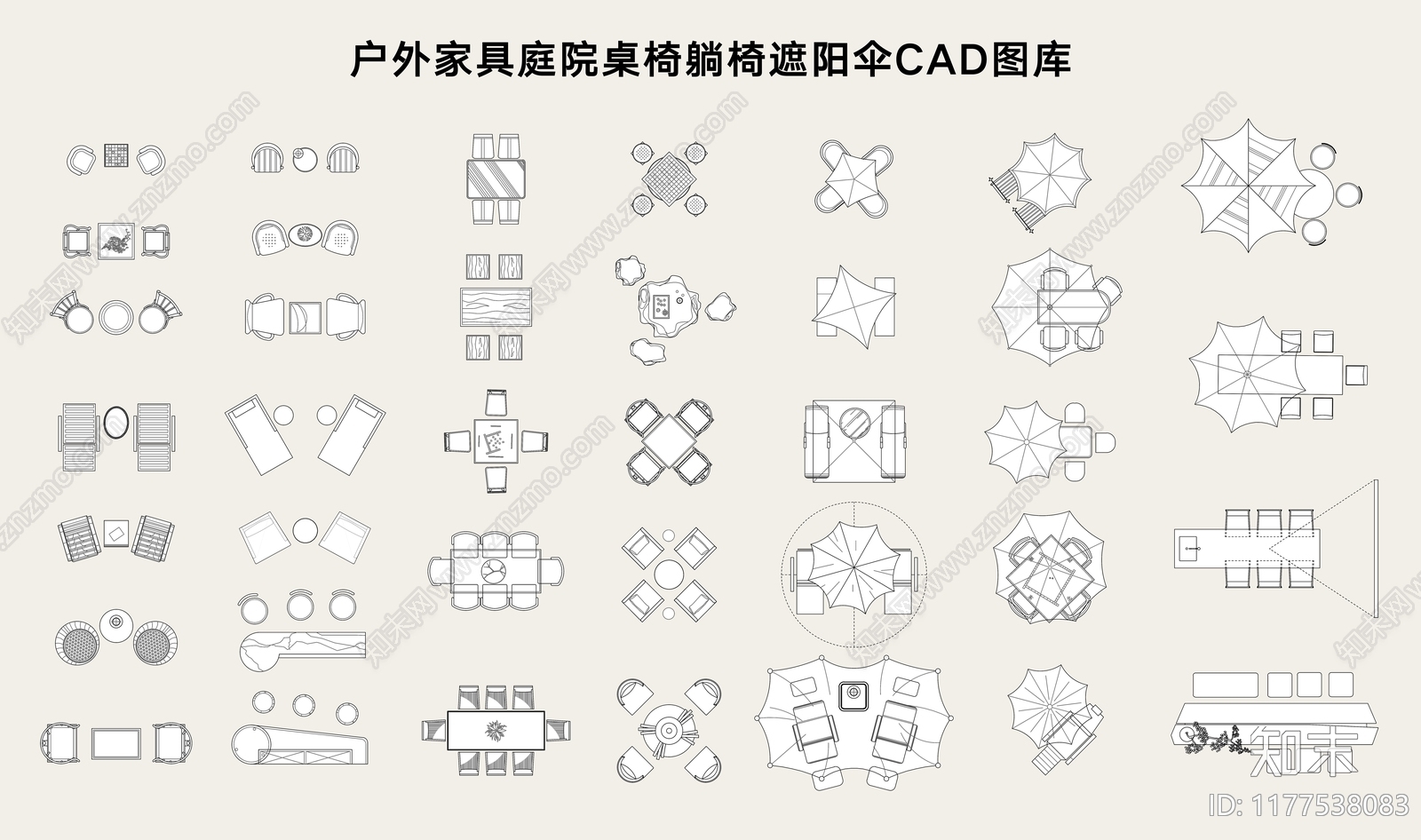 现代综合景观图库施工图下载【ID:1177538083】