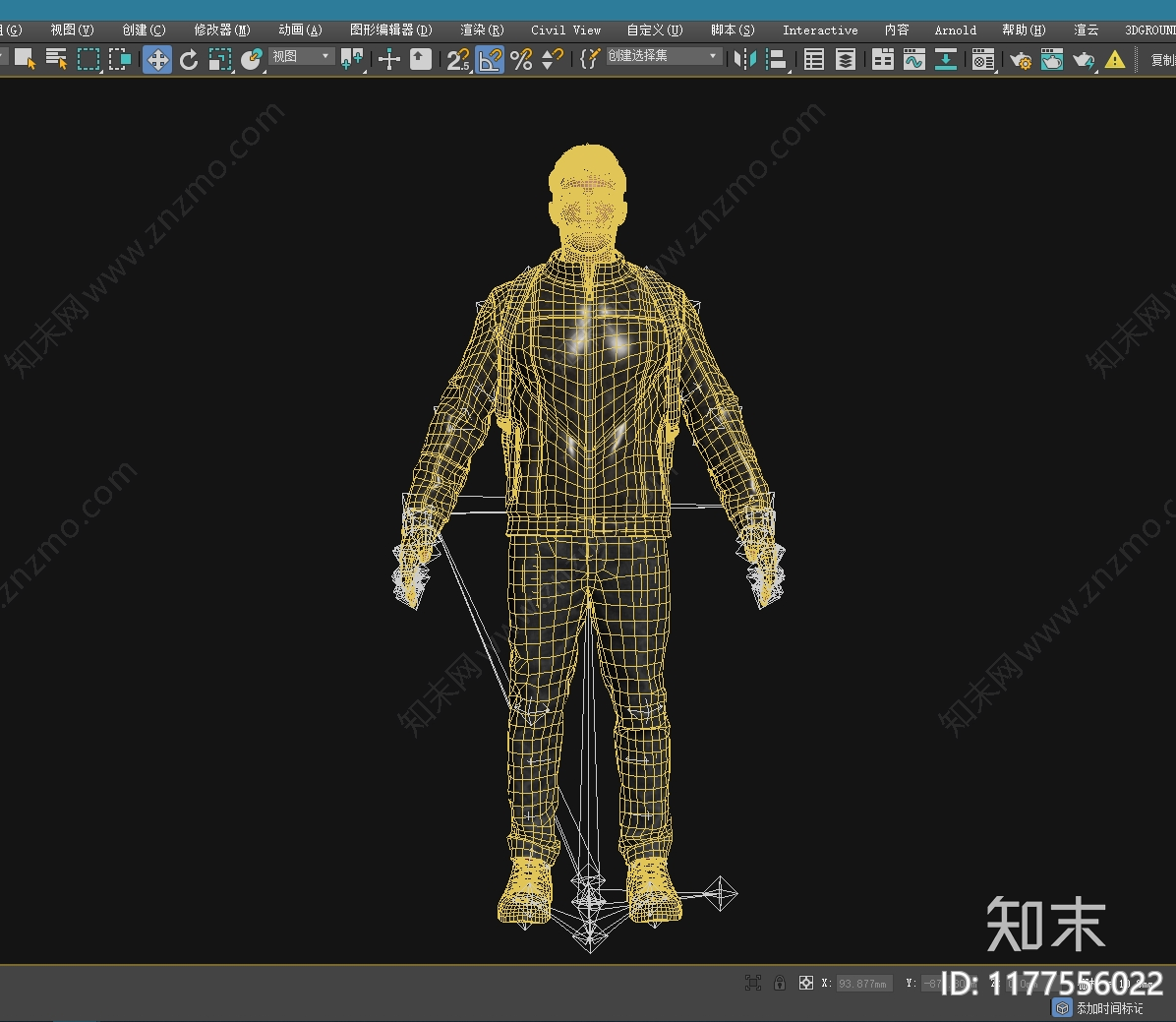 虚拟人物3D模型下载【ID:1177556022】