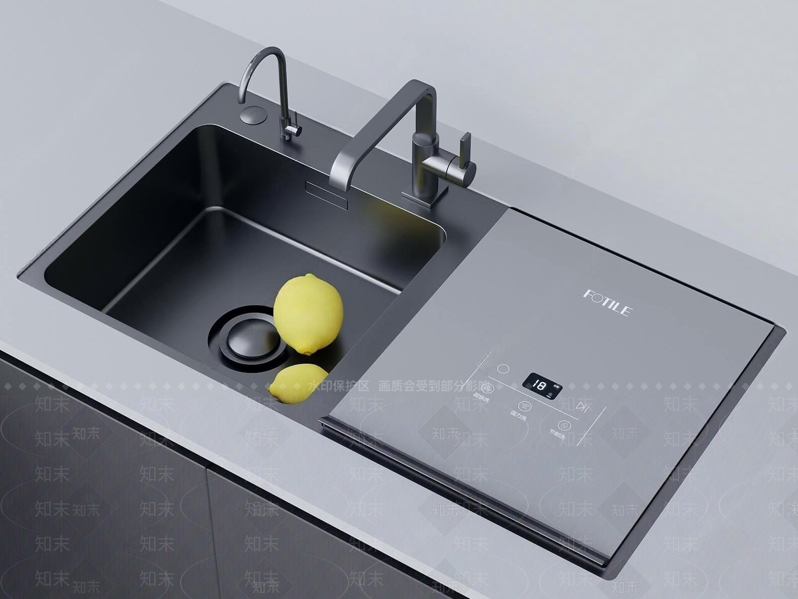 洗碗机SU模型下载【ID:1177622926】