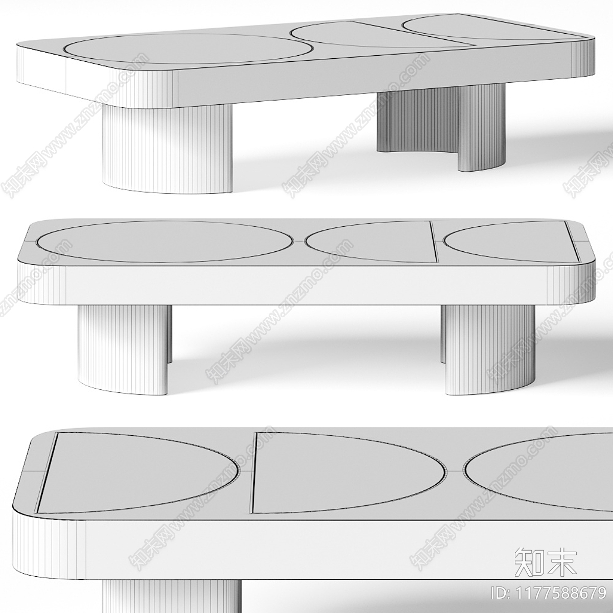 其他桌子3D模型下载【ID:1177588679】