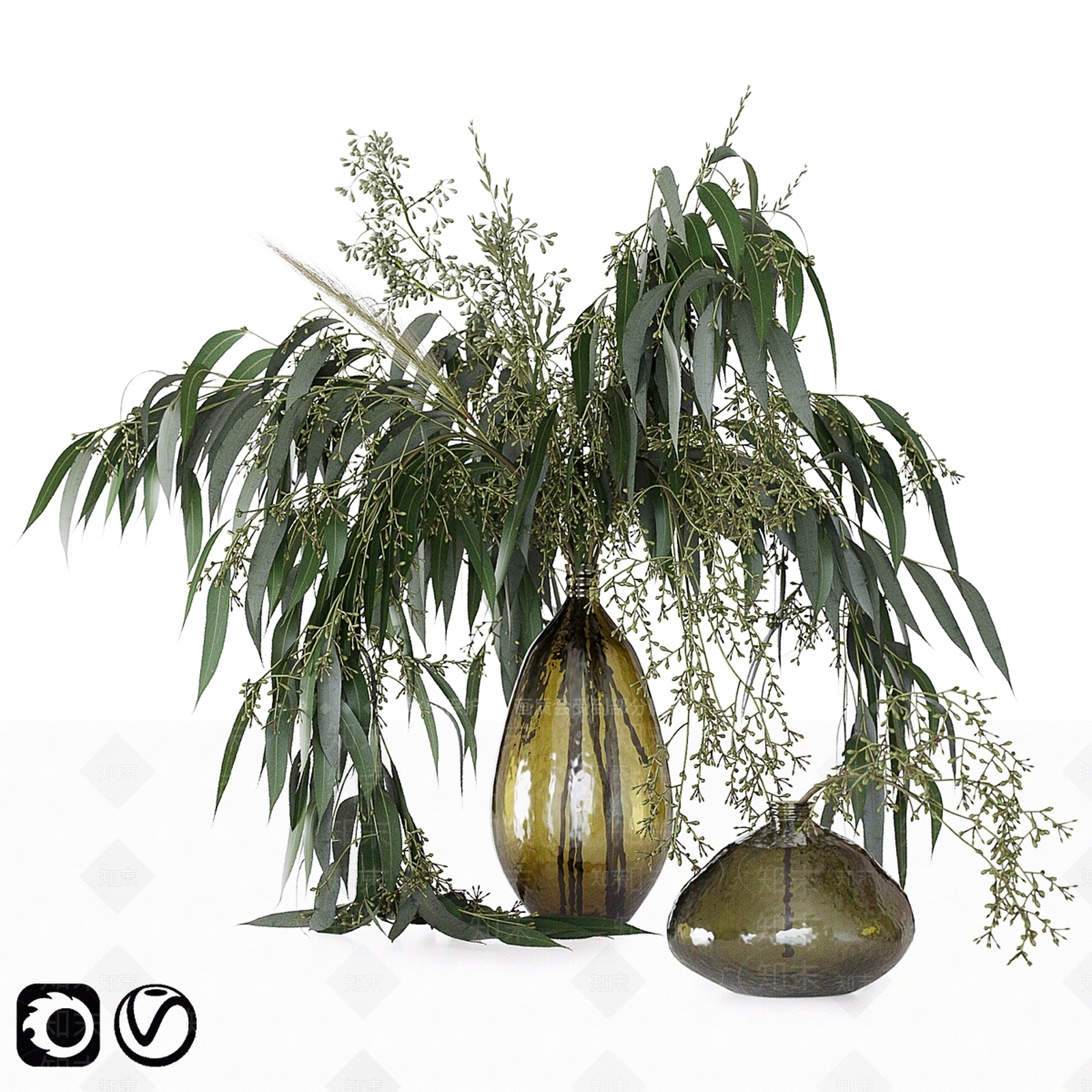 花艺3D模型下载【ID:1177589624】