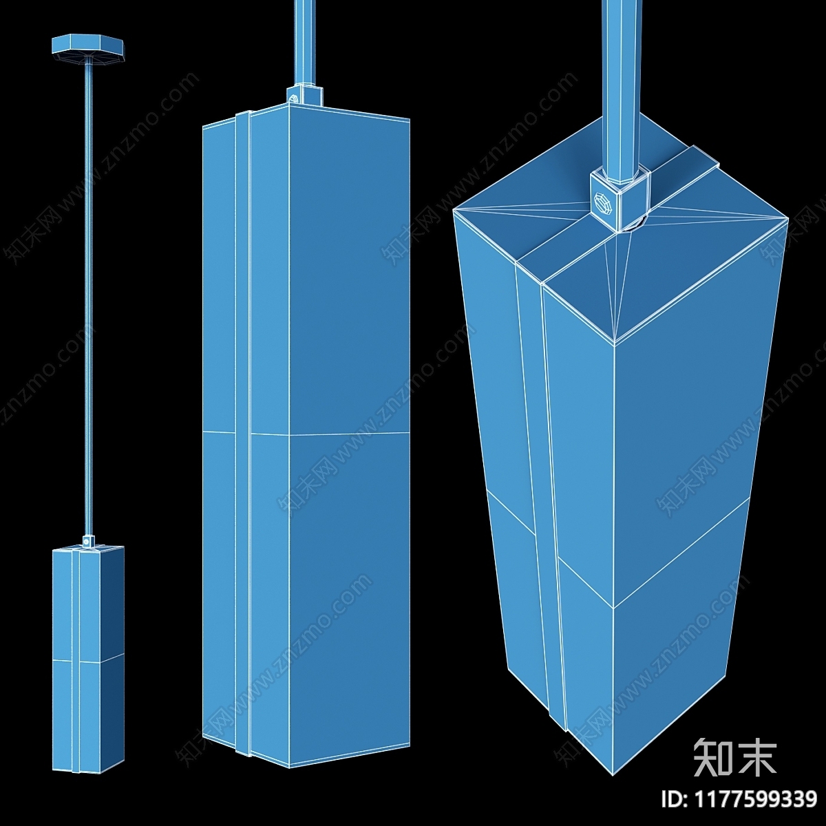 吊灯3D模型下载【ID:1177599339】