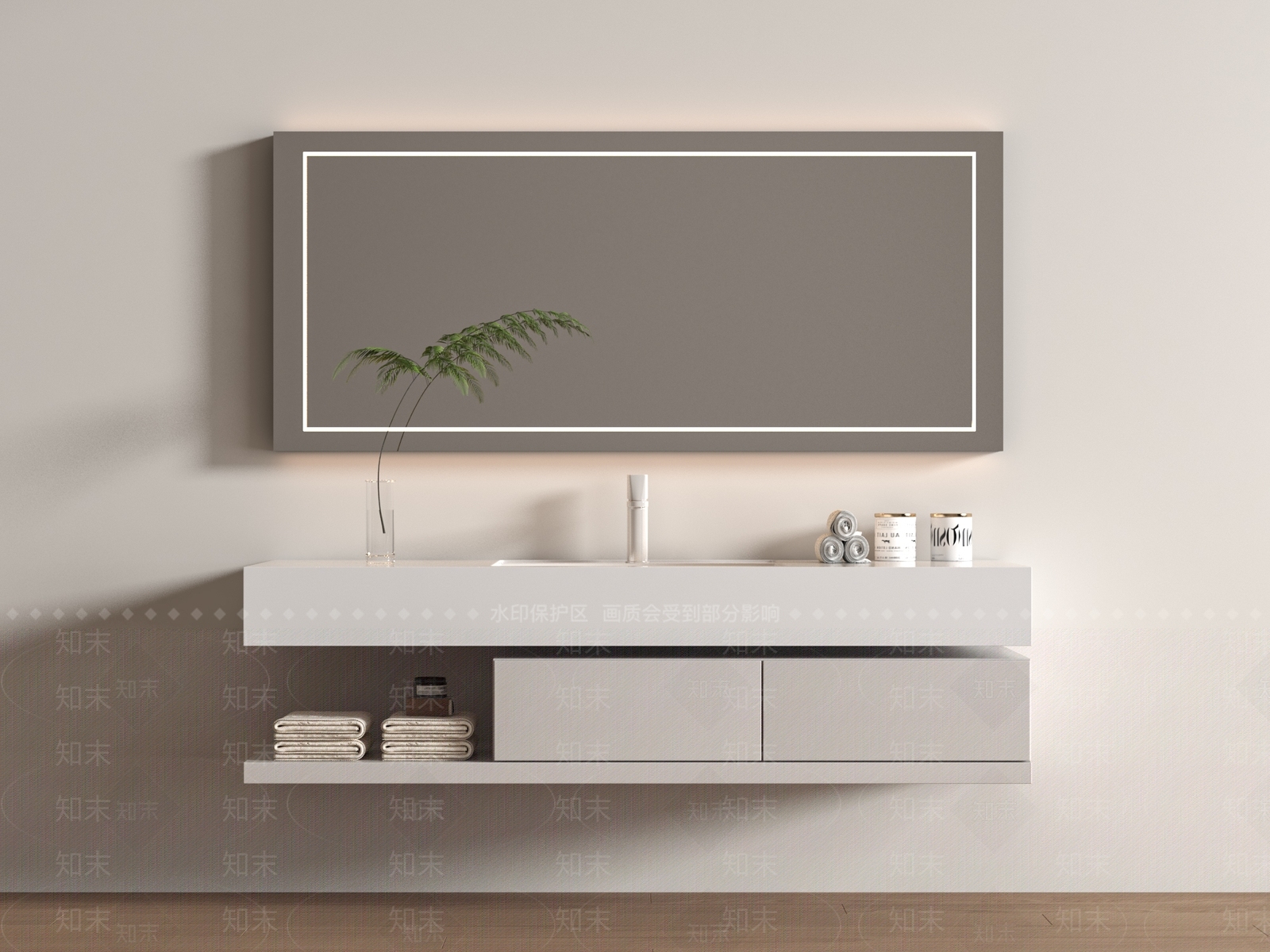 浴室柜3D模型下载【ID:1177602657】