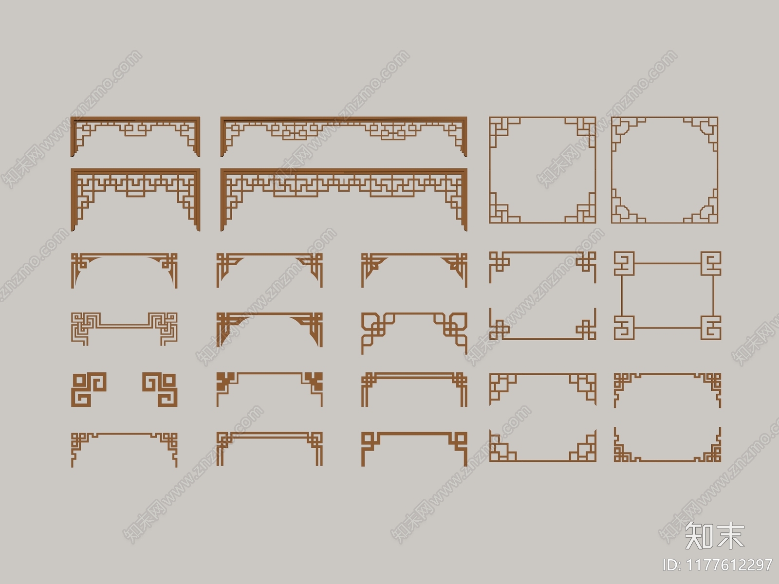 中式雕花SU模型下载【ID:1177612297】