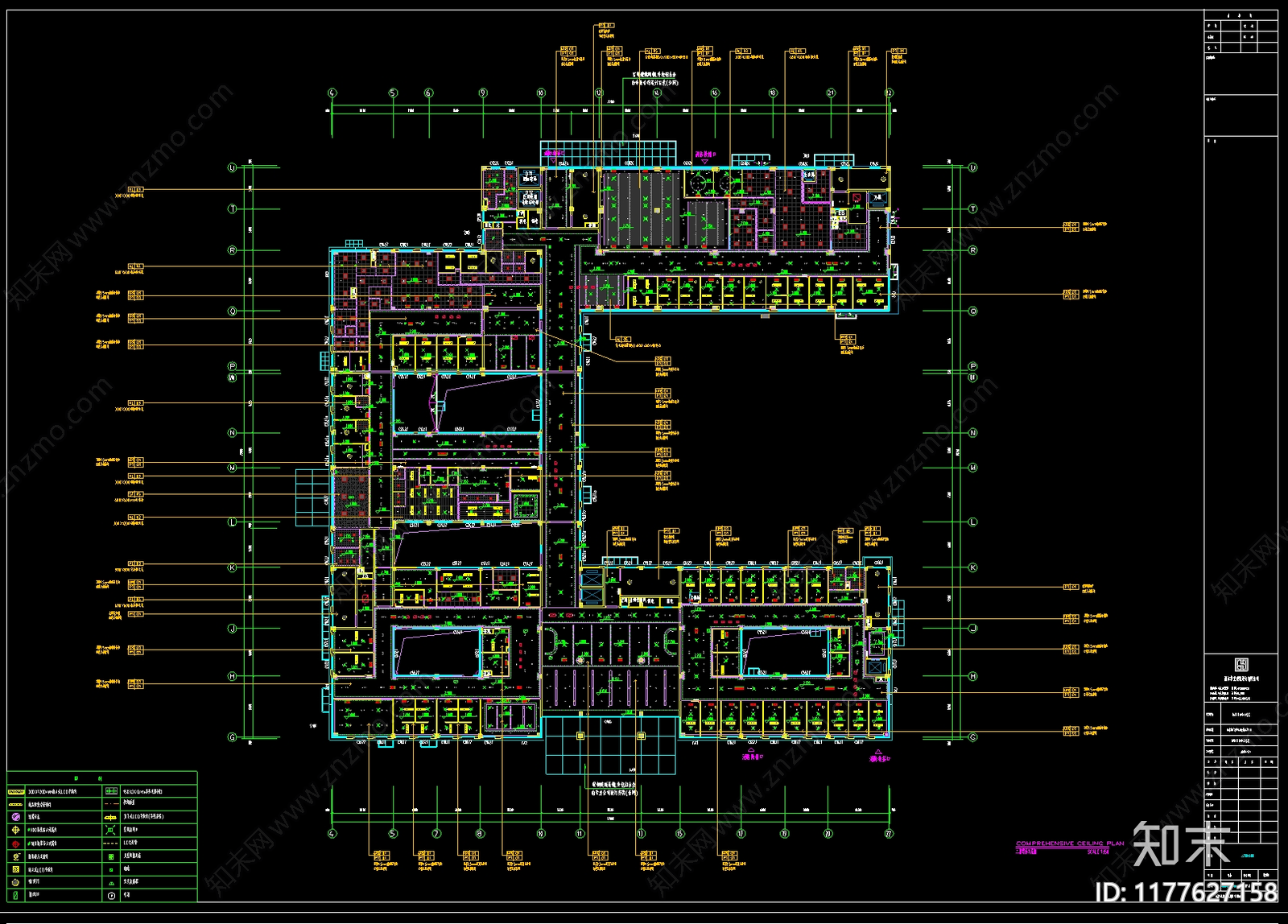 现代医院建筑施工图下载【ID:1177627158】