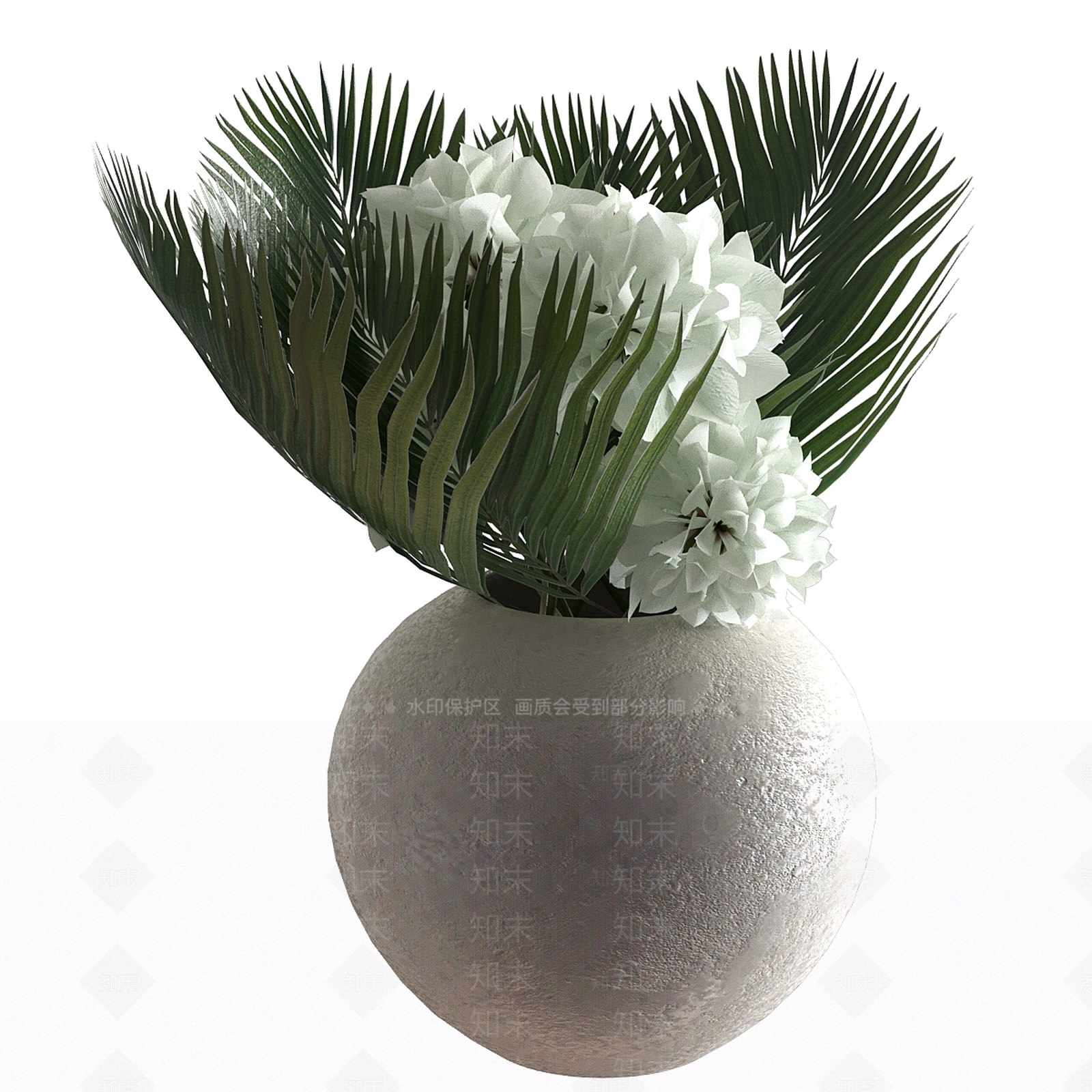 花艺3D模型下载【ID:1177627592】