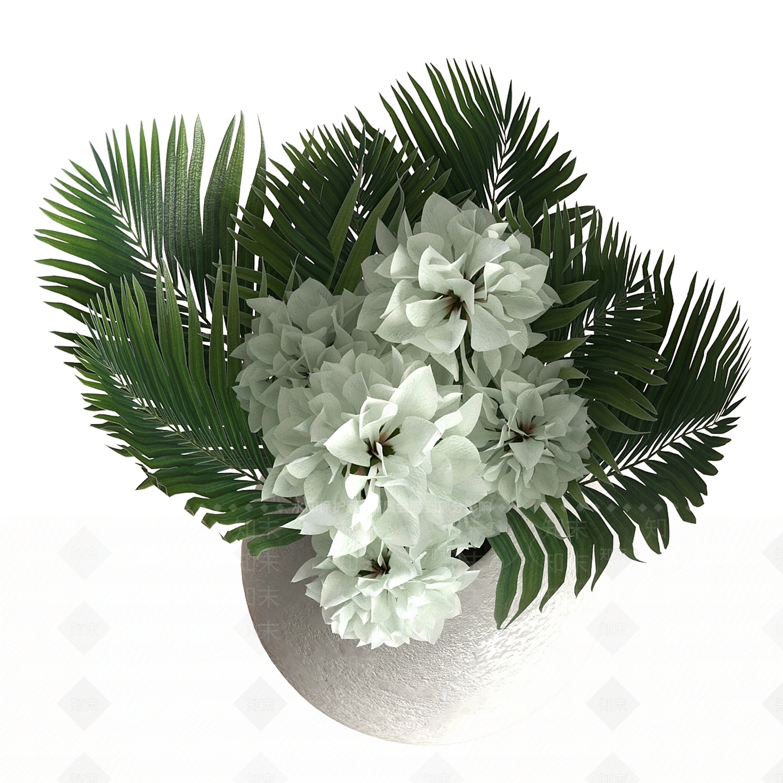 花艺3D模型下载【ID:1177627592】