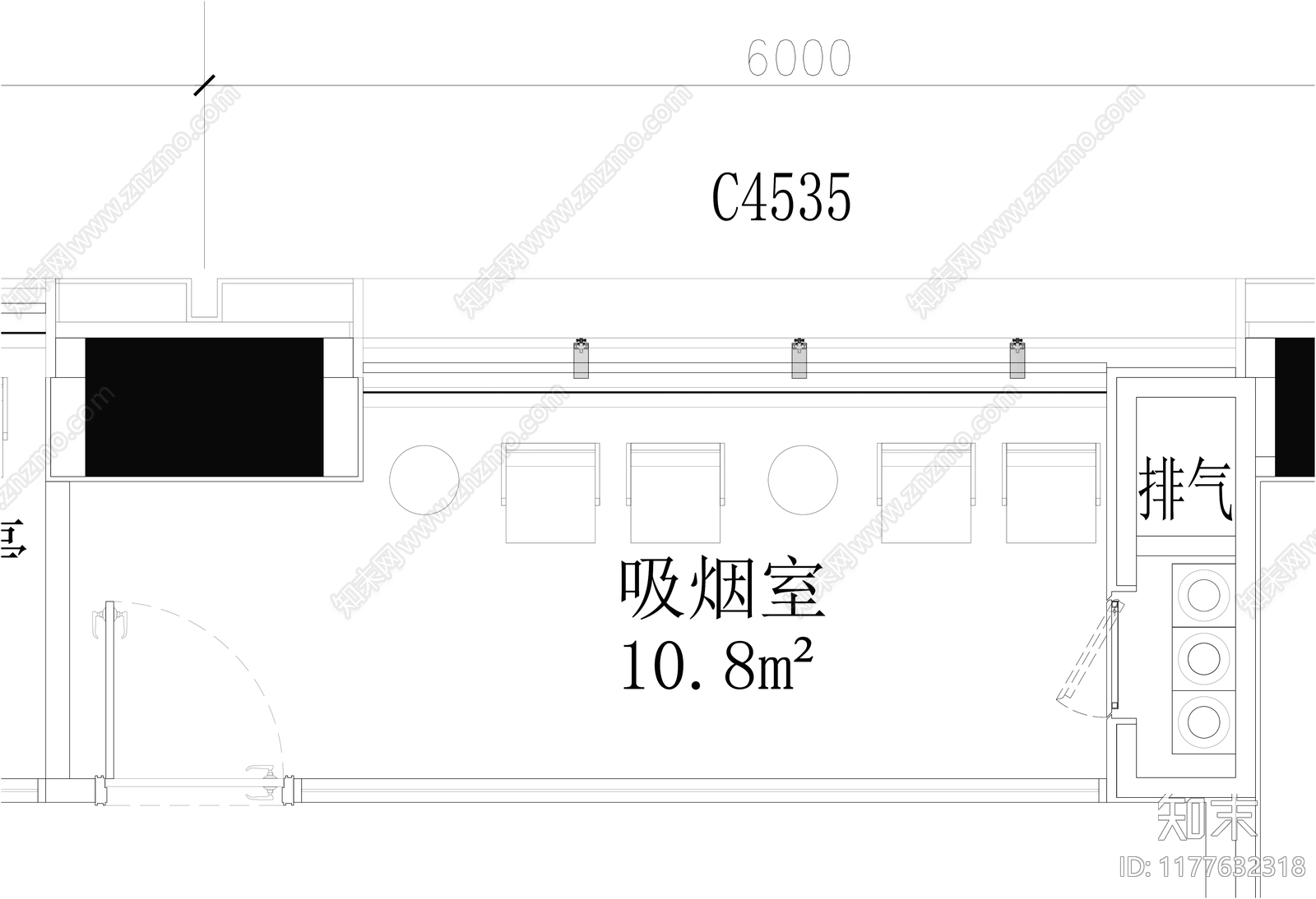 现代其他工装空间cad施工图下载【ID:1177632318】
