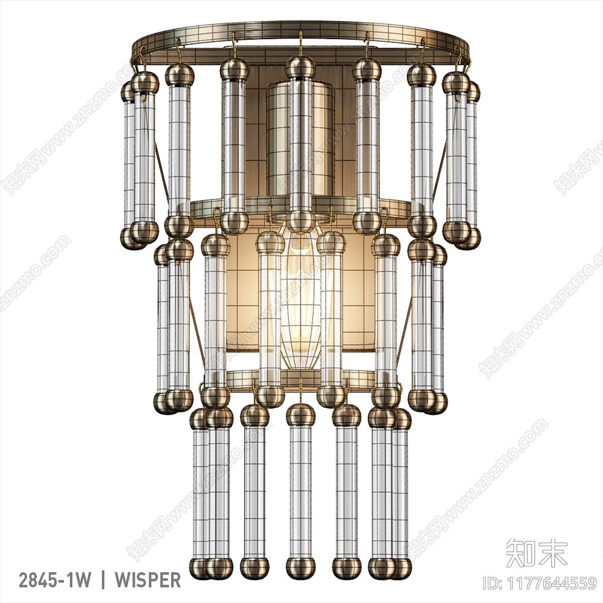 壁灯3D模型下载【ID:1177644559】