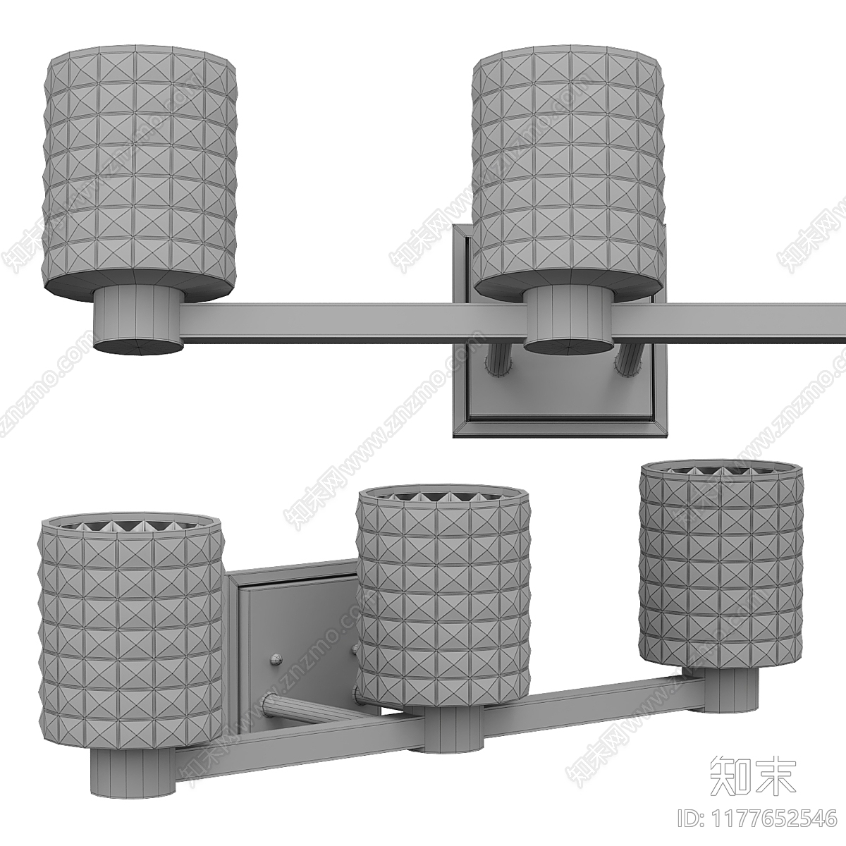 壁灯3D模型下载【ID:1177652546】