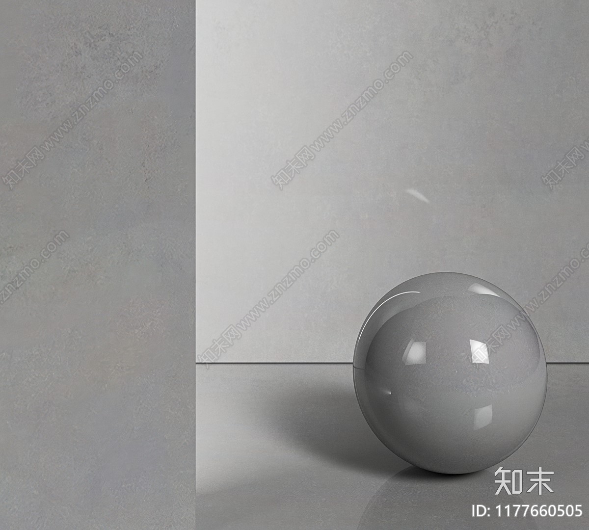 现代极简石材3D模型下载【ID:1177660505】