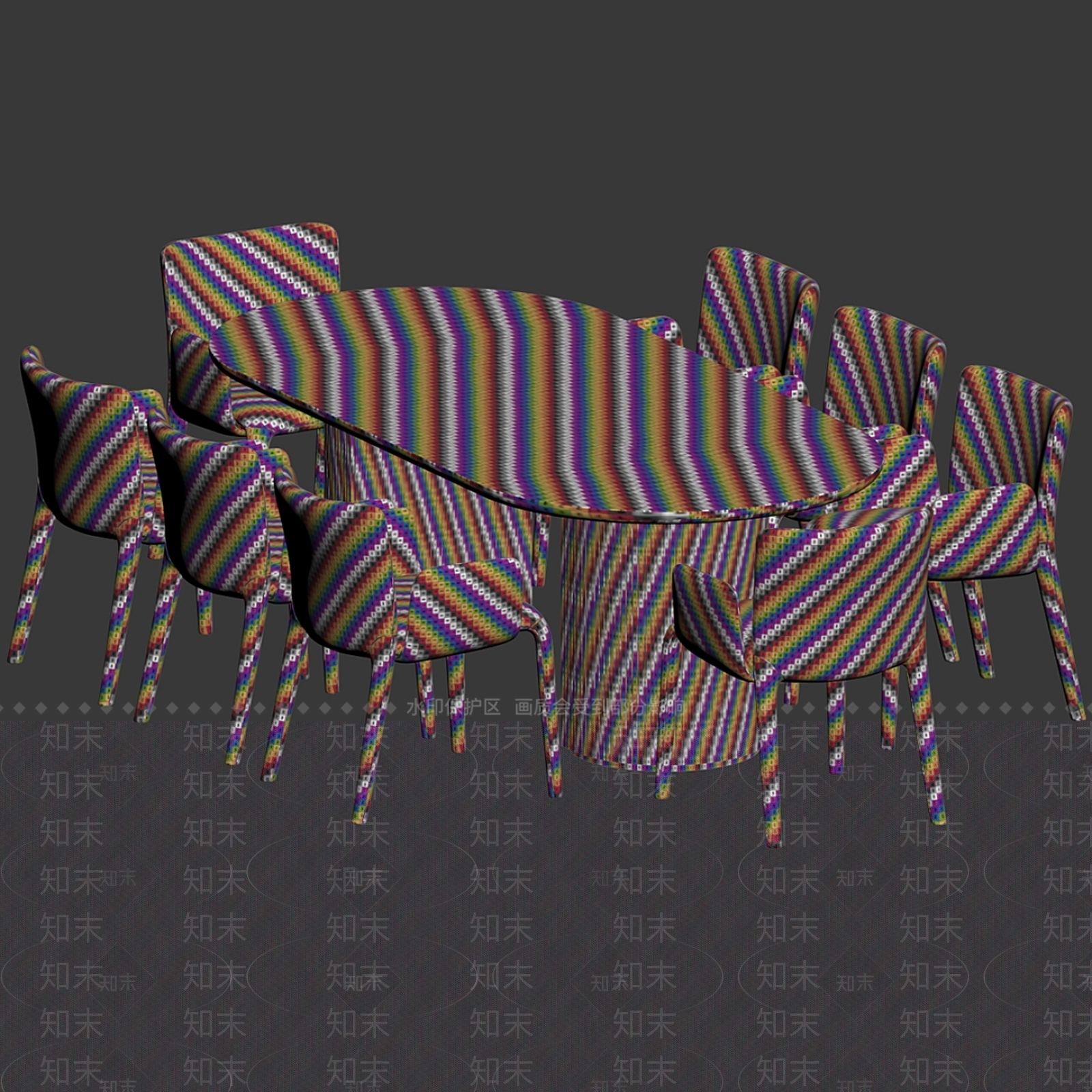 其他桌椅3D模型下载【ID:1177661096】