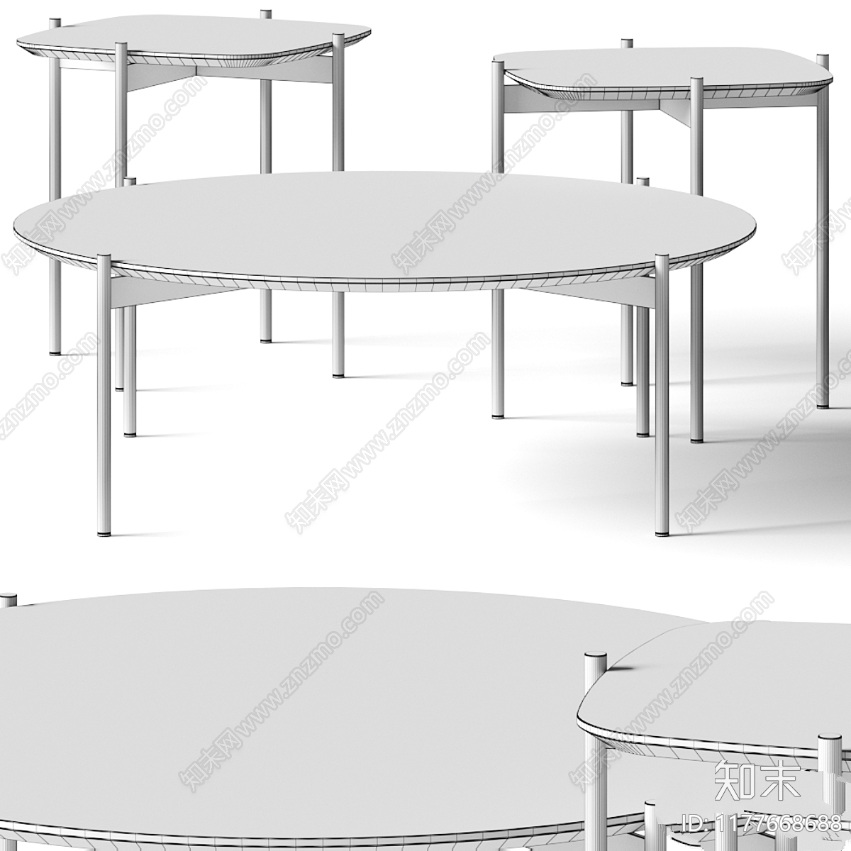 其他桌子3D模型下载【ID:1177668688】