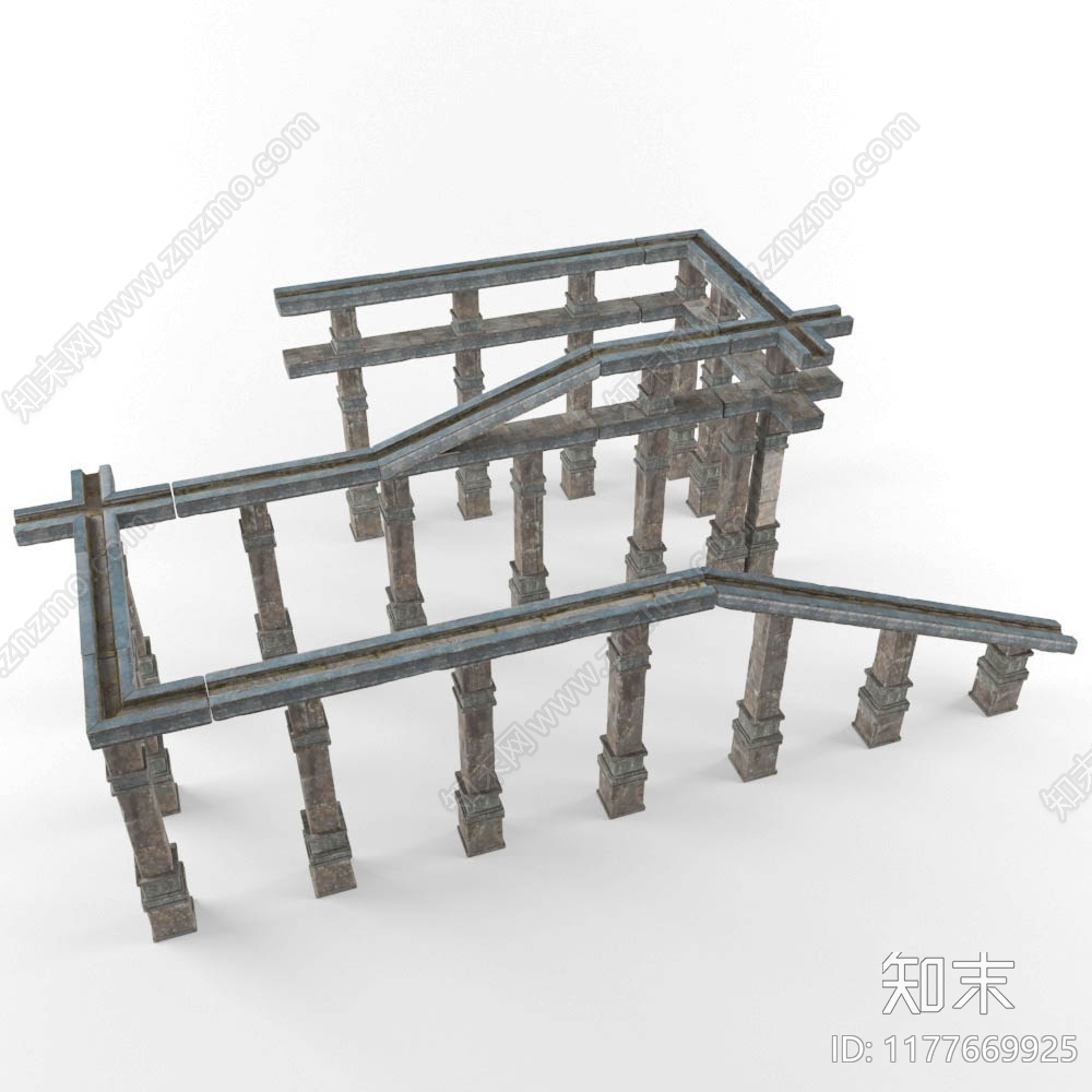 现代其他景观小品3D模型下载【ID:1177669925】