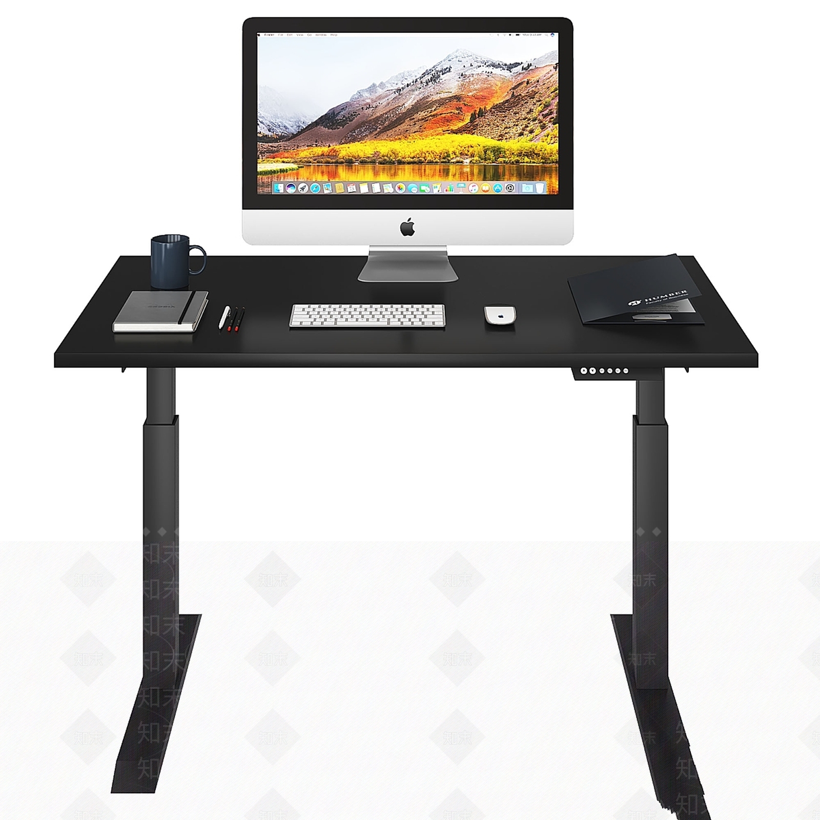 办公桌椅3D模型下载【ID:1177672688】