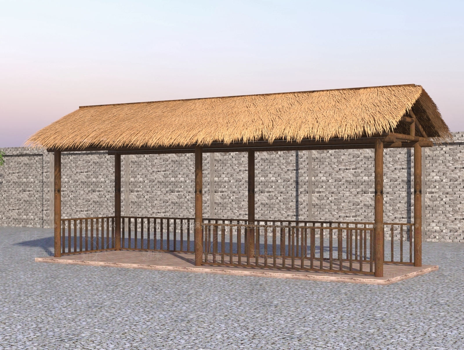 现代亭子3D模型下载【ID:1177680352】