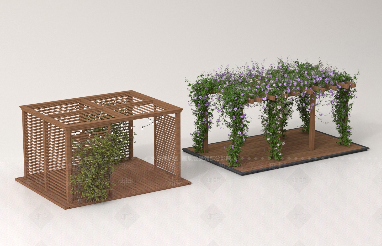 现代亭子3D模型下载【ID:1177682866】