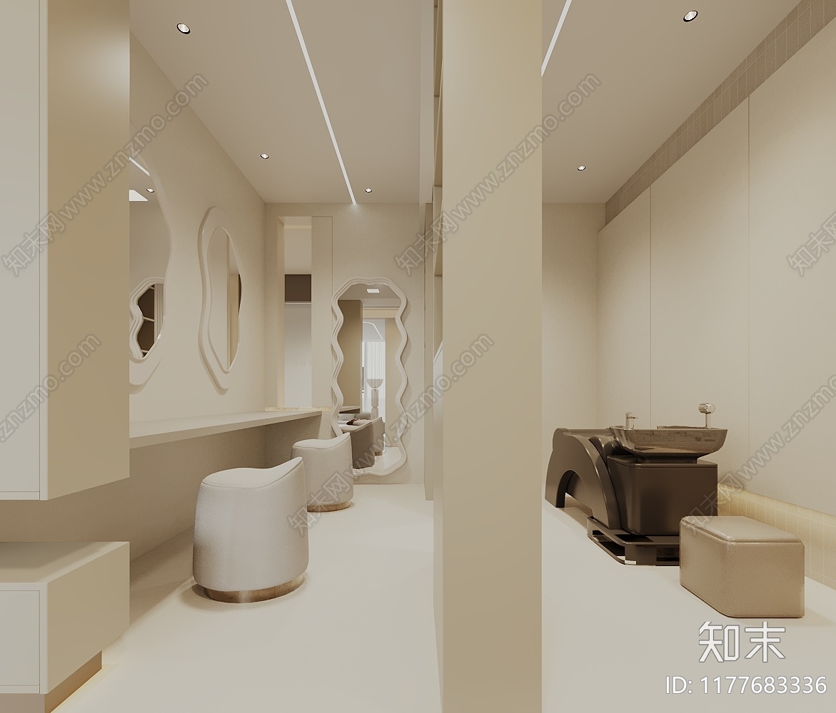 现代其他商业空间3D模型下载【ID:1177683336】