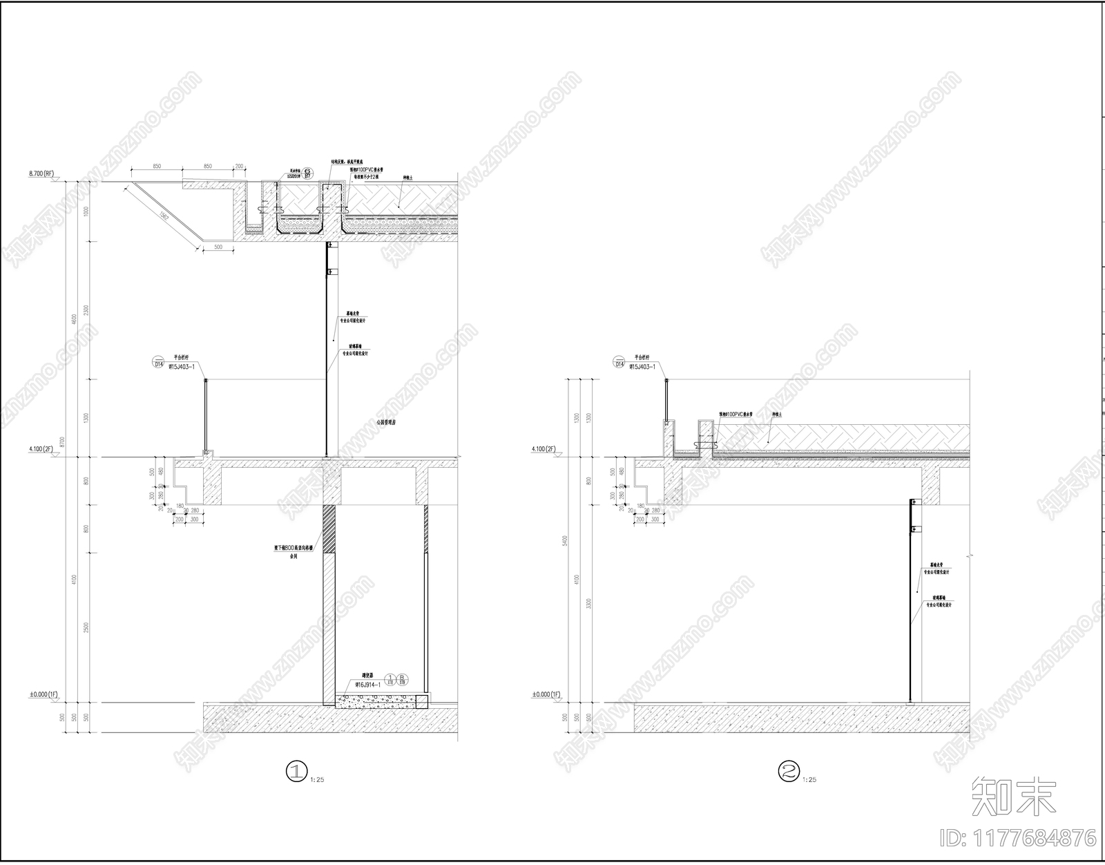 现代其他公共建筑施工图下载【ID:1177684876】