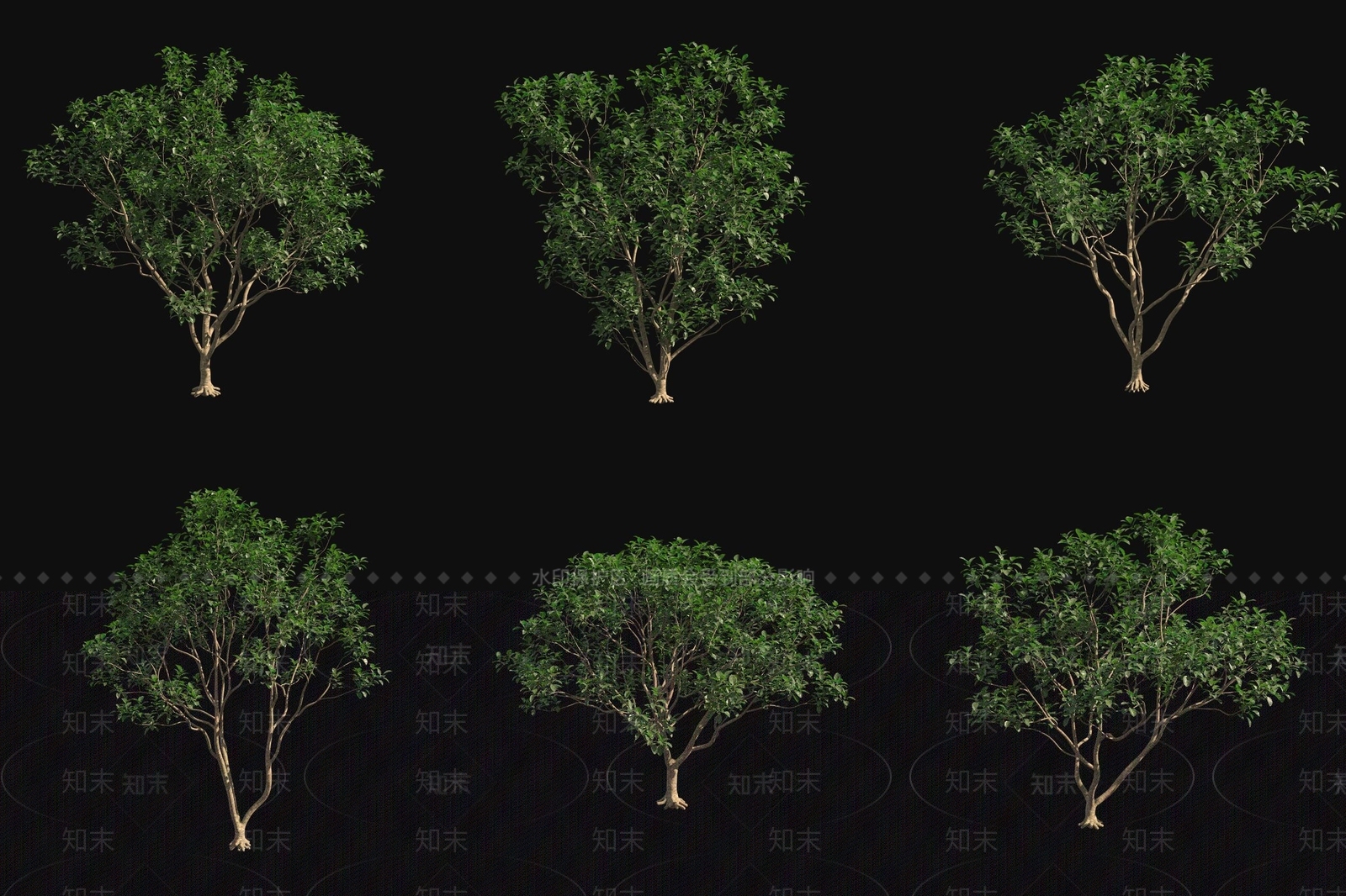 景观树3D模型下载【ID:1177687689】
