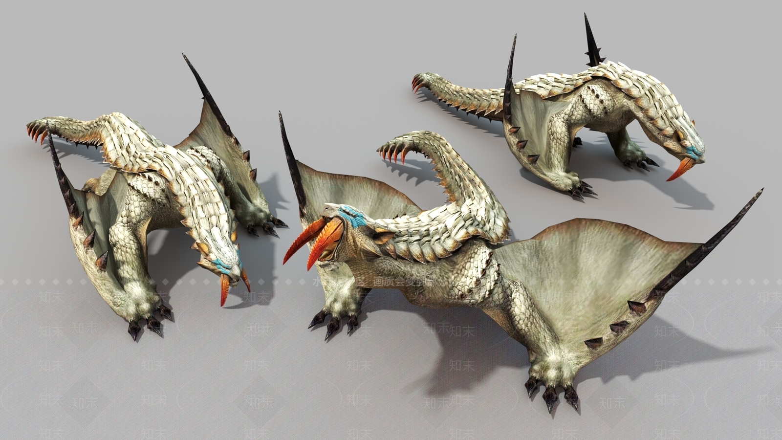 飞行类动物3D模型下载【ID:1177692275】