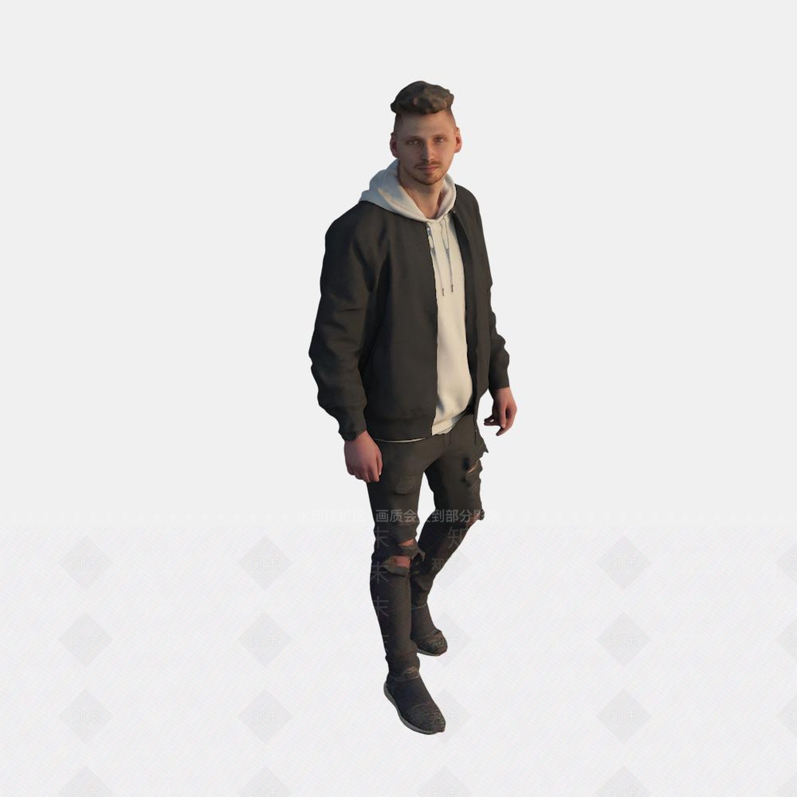 男人3D模型下载【ID:1177693342】