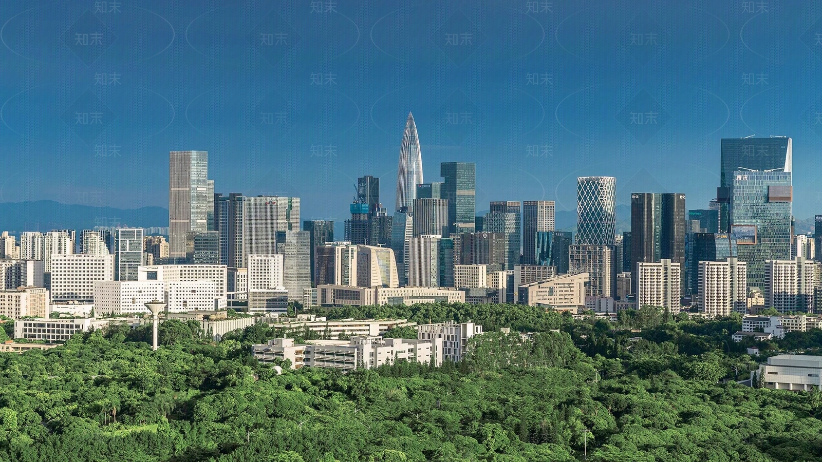 城市背景高清贴图材质