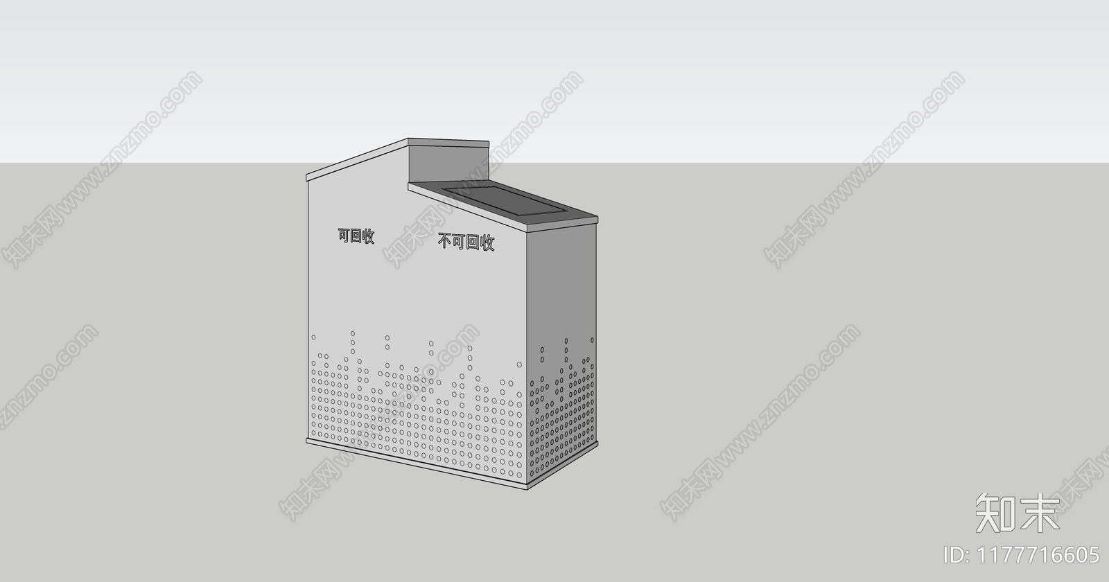 现代极简艺术装置SU模型下载【ID:1177716605】