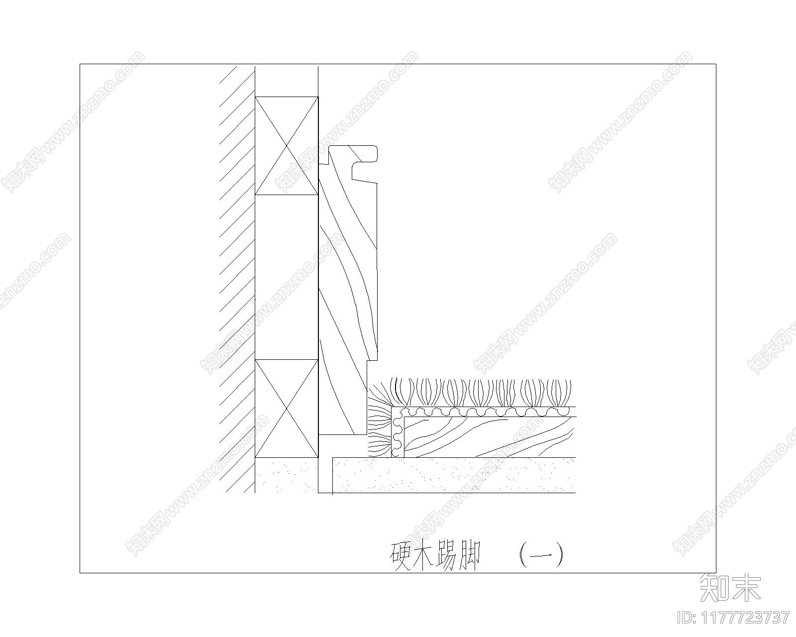 现代其他室内工艺节点施工图下载【ID:1177723737】