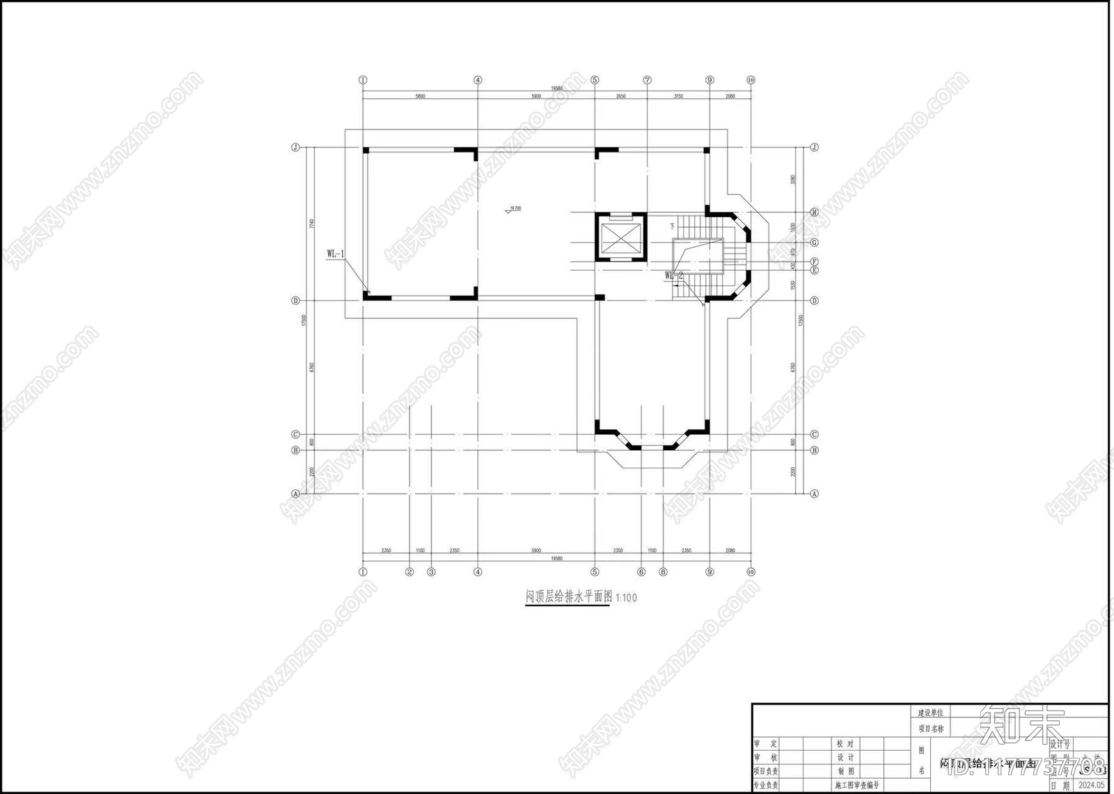 水电图cad施工图下载【ID:1177737708】