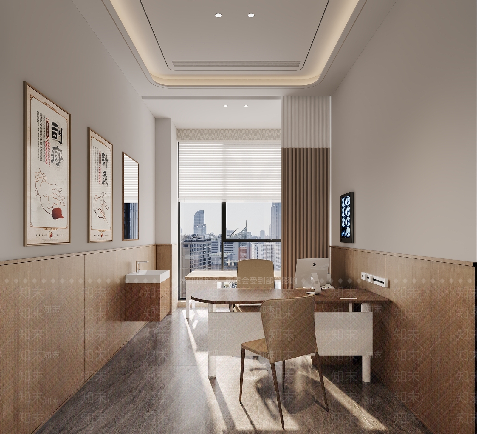 现代医院3D模型下载【ID:1177746934】