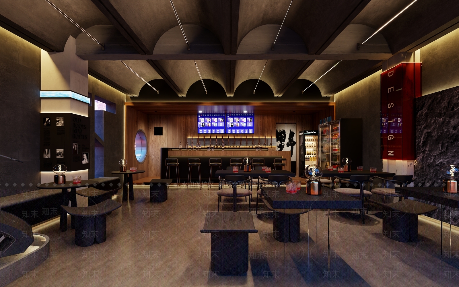 现代酒吧3D模型下载【ID:1177778483】