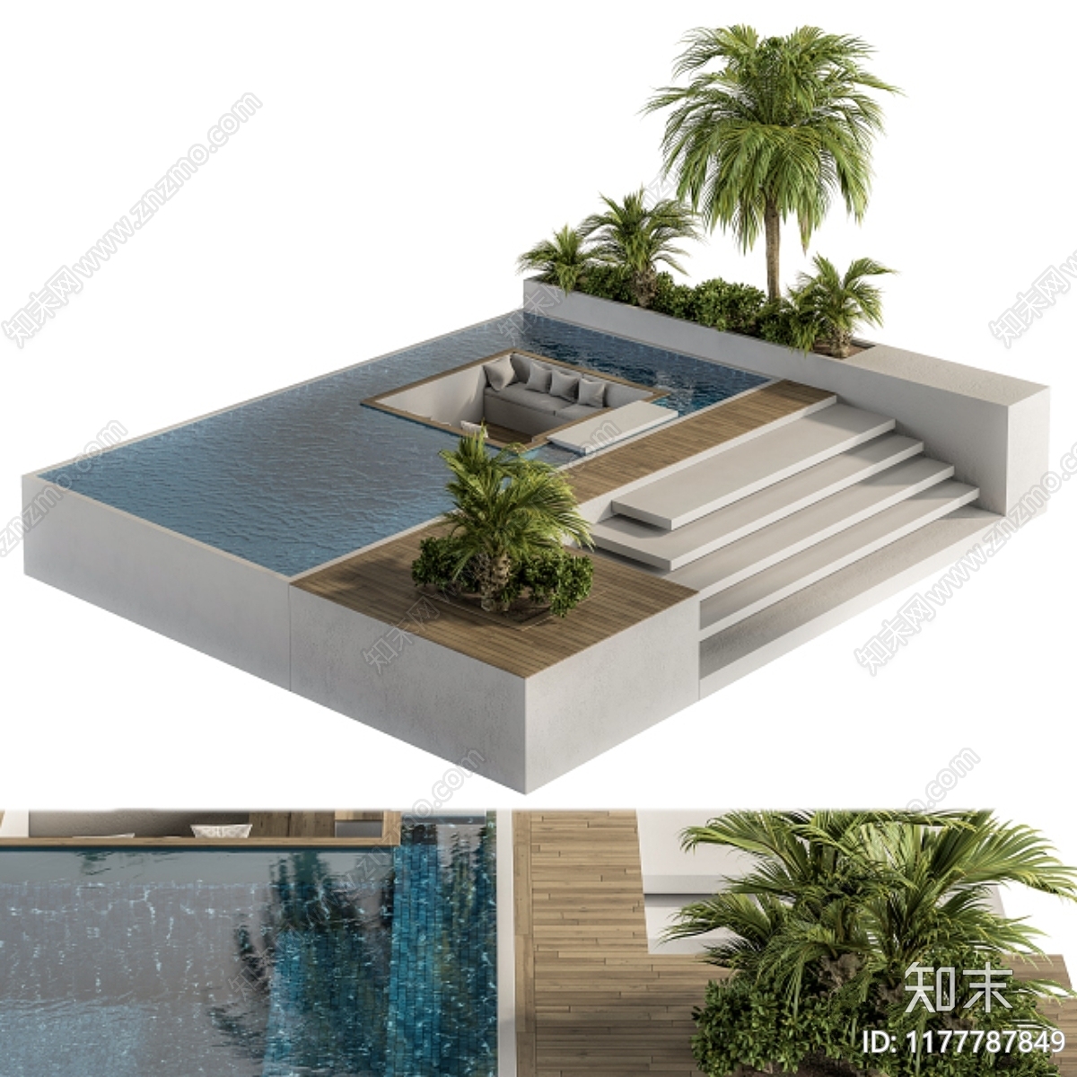 其他景观小品3D模型下载【ID:1177787849】