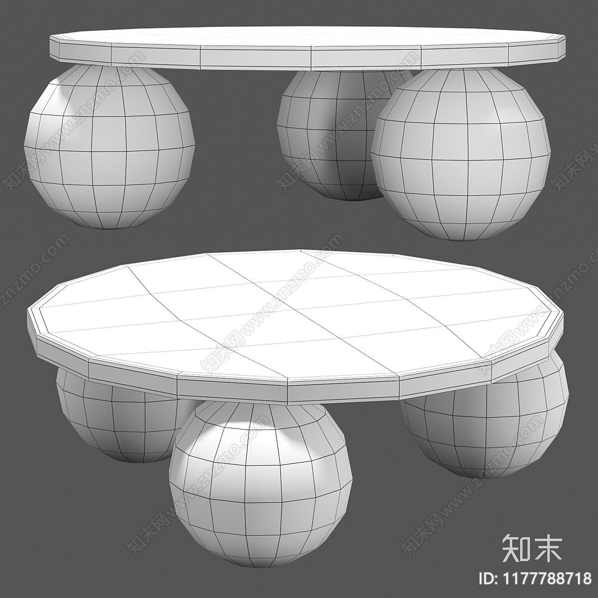 其他桌子3D模型下载【ID:1177788718】