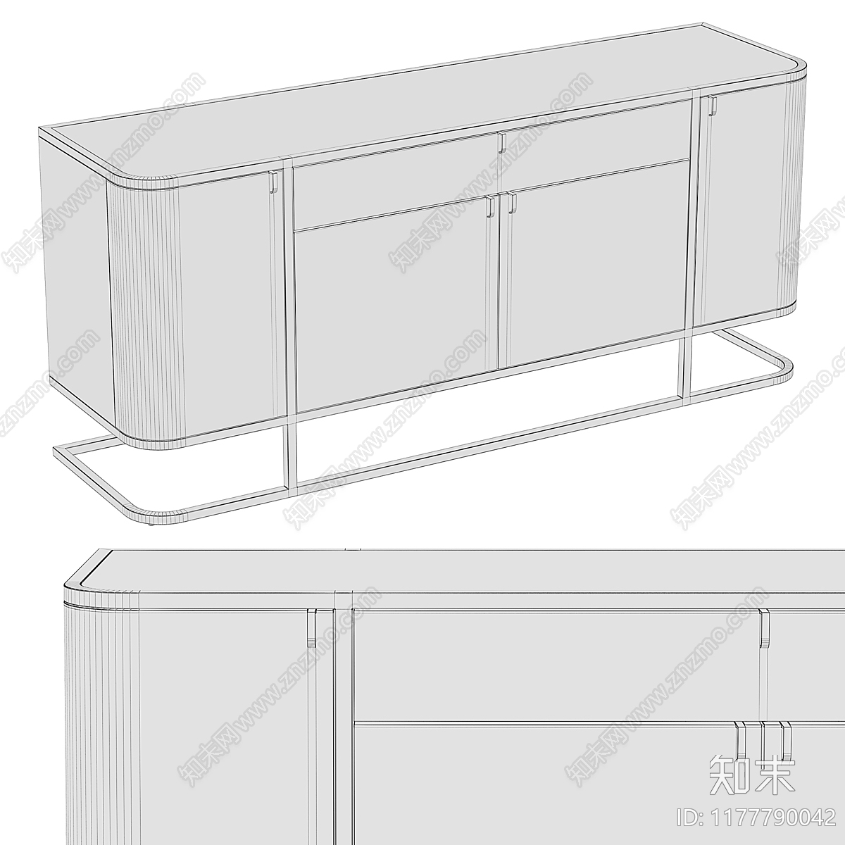 其他柜子3D模型下载【ID:1177790042】