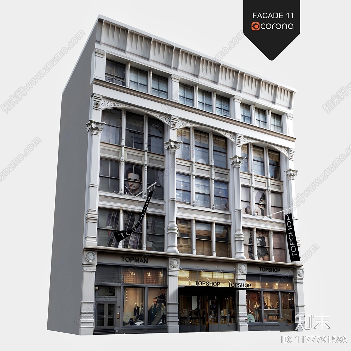 其他建筑外观3D模型下载【ID:1177791596】