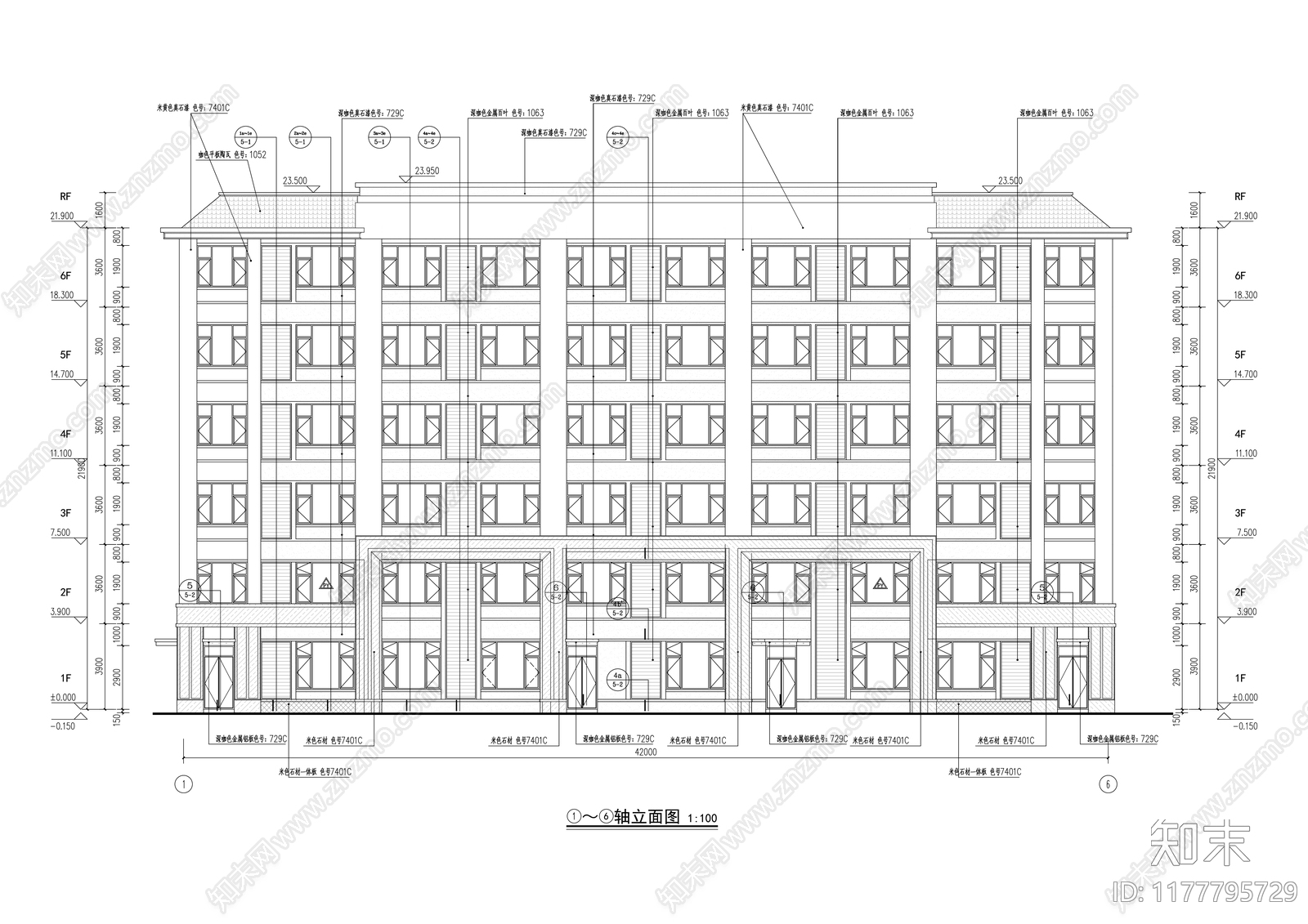 新中式其他公共建筑施工图下载【ID:1177795729】