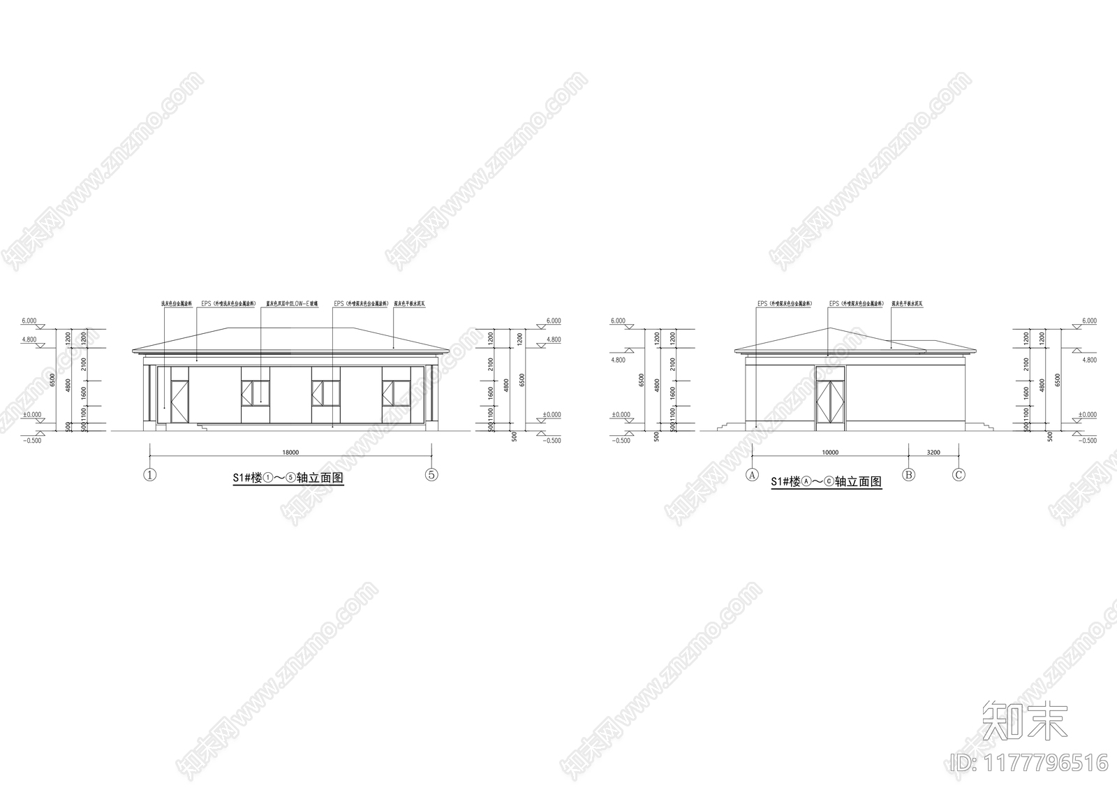 现代其他建筑施工图下载【ID:1177796516】