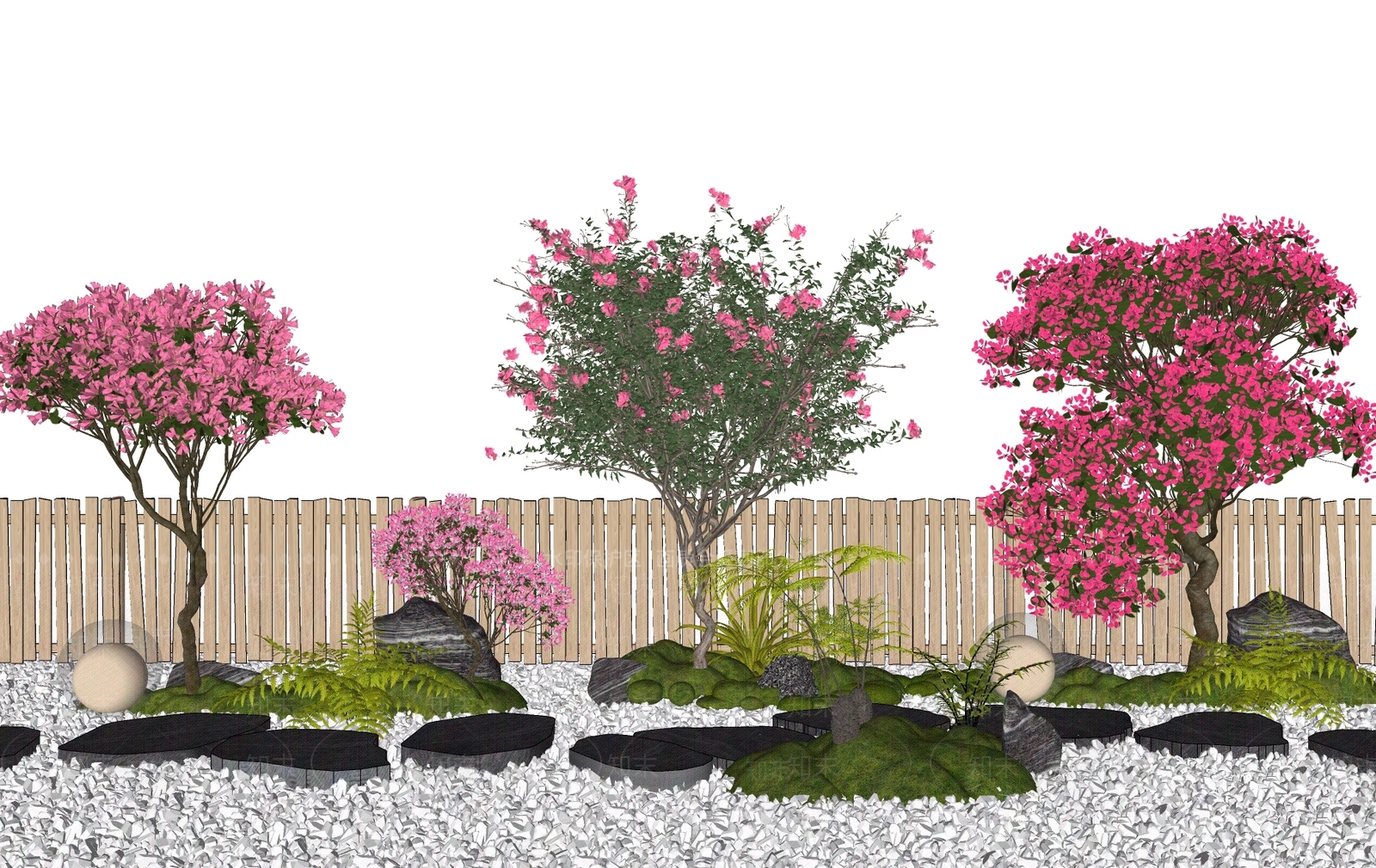 植物组合SU模型下载【ID:1177802689】