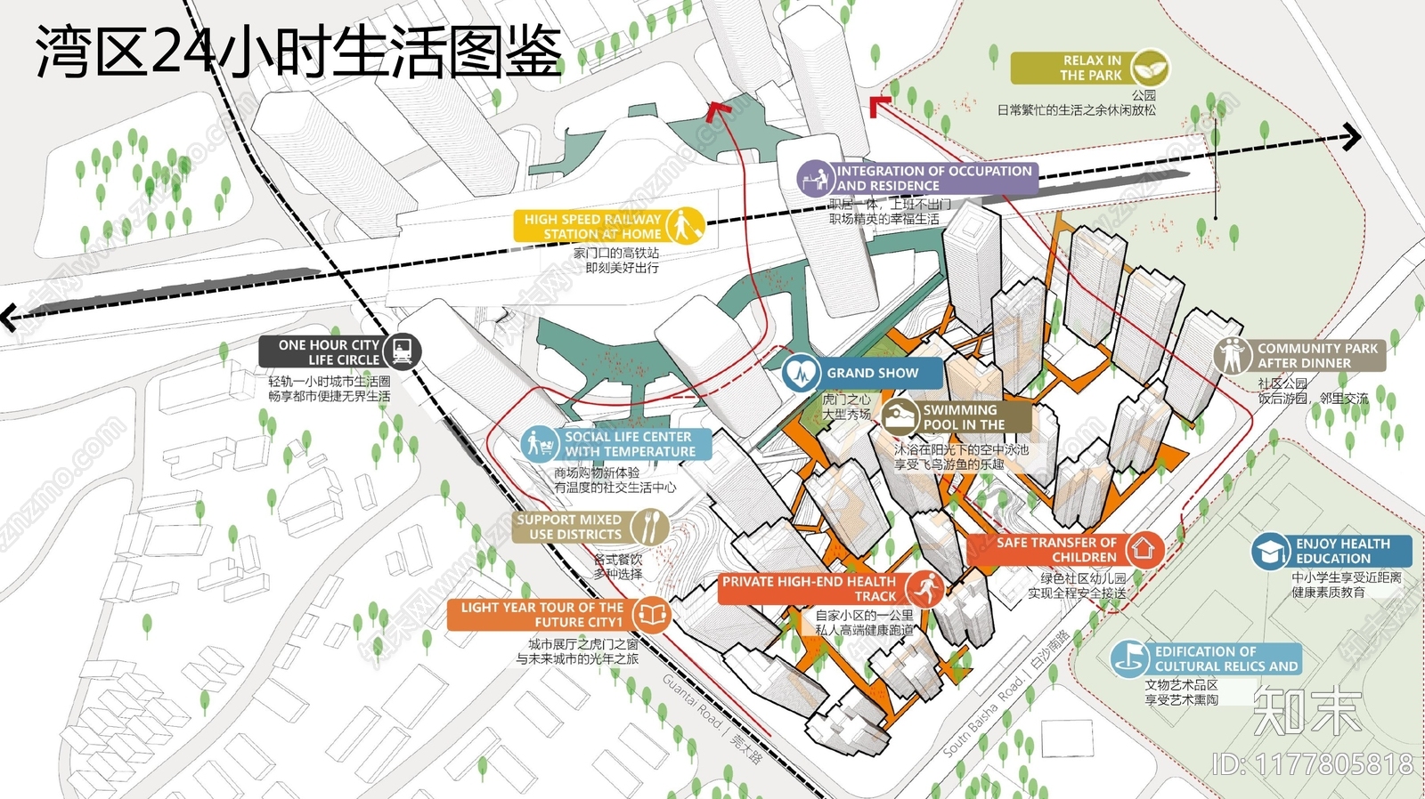 现代商业综合体建筑下载【ID:1177805818】