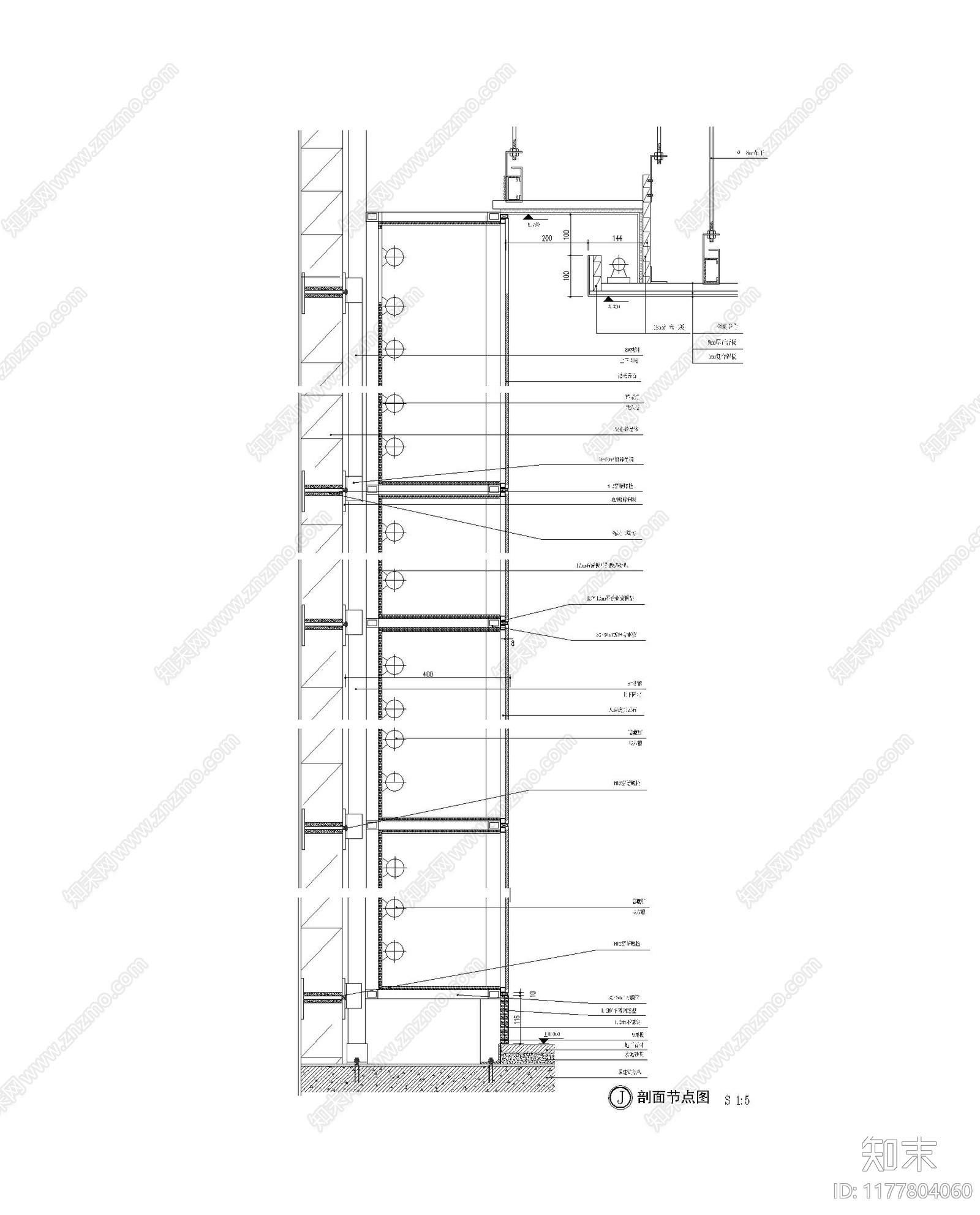 现代其他节点详图cad施工图下载【ID:1177804060】