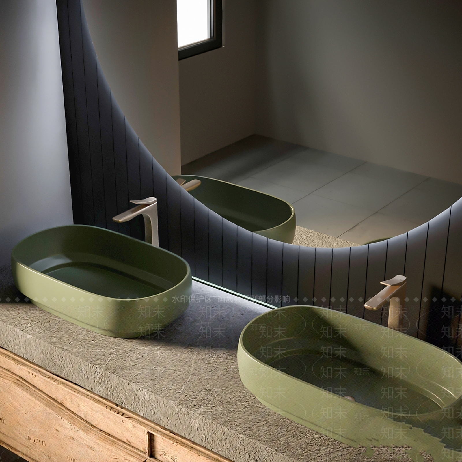 洗手台3D模型下载【ID:1177805927】